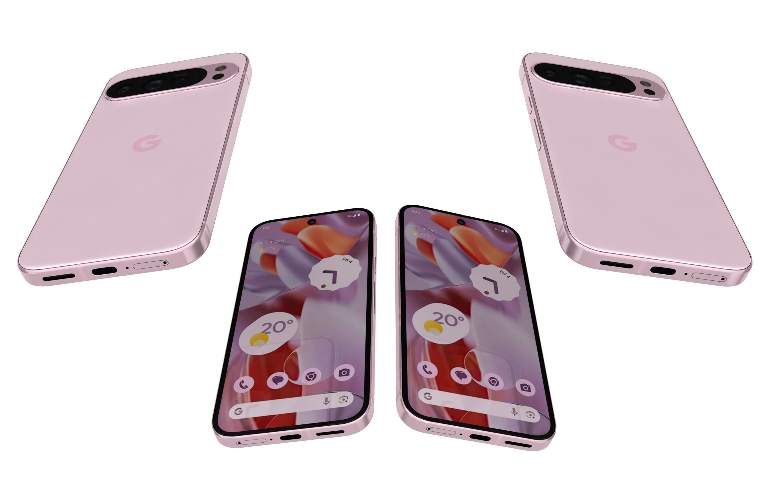 Google Pixel 9  9 Pro and 9 Pro XL 3D model_127