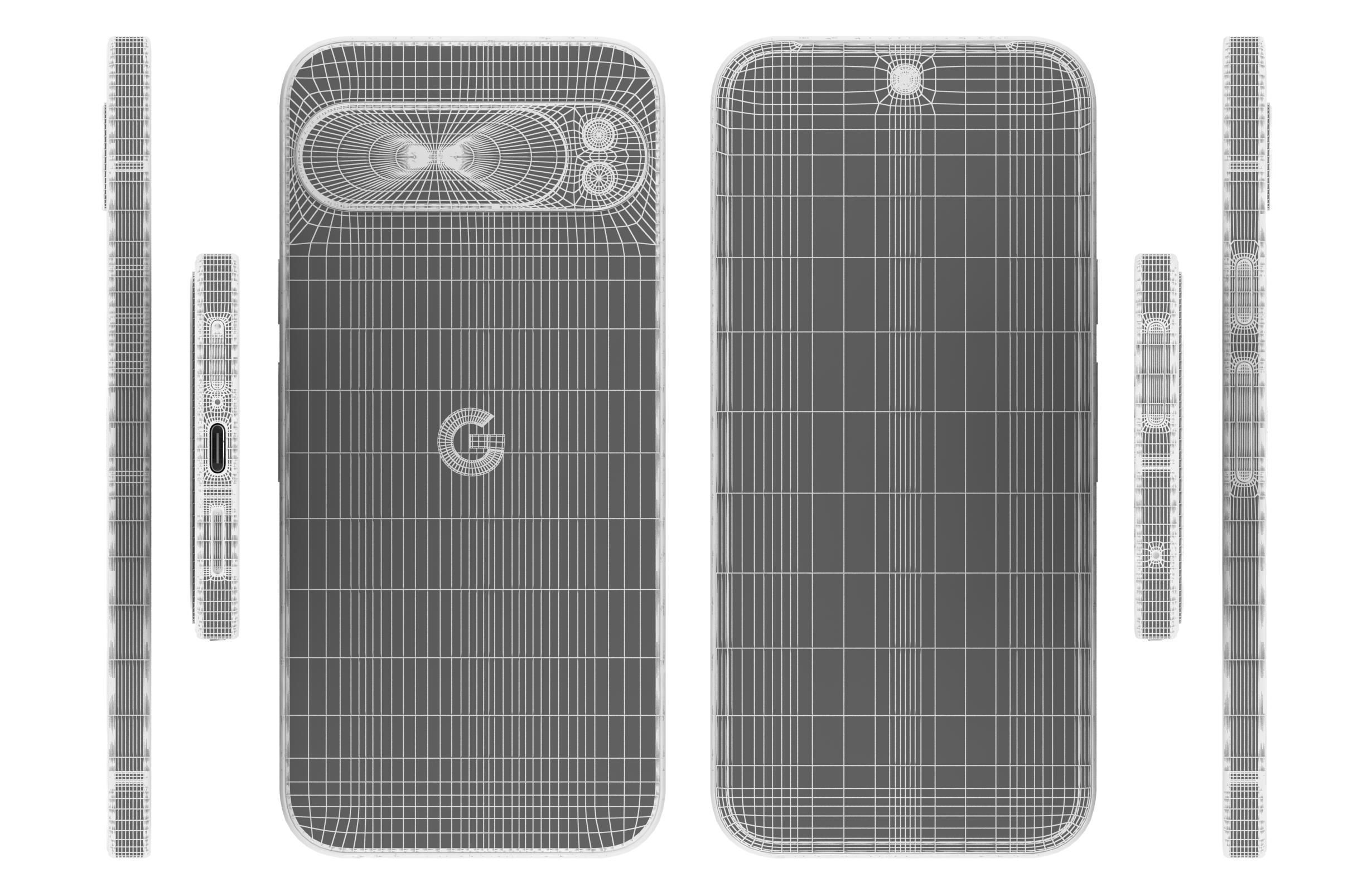 Google Pixel 9  9 Pro and 9 Pro XL 3D model_143