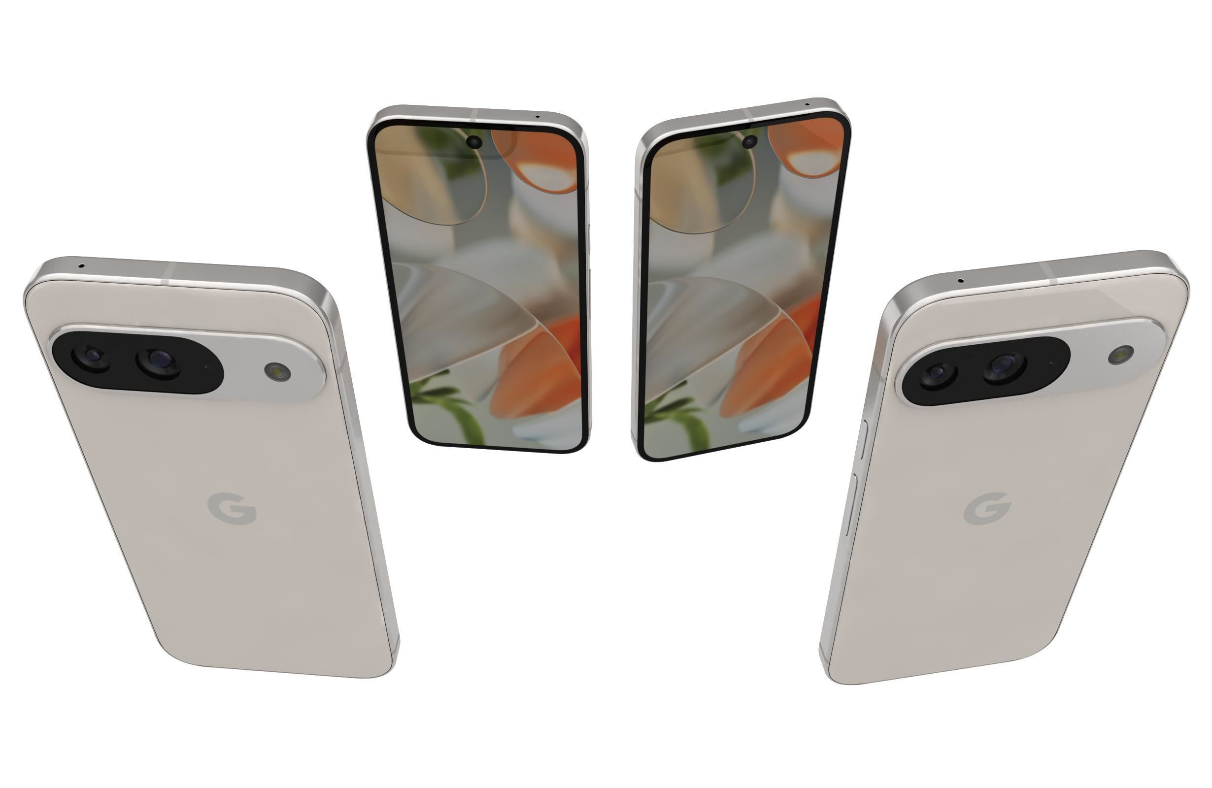 Google Pixel 9  9 Pro and 9 Pro XL 3D model_5