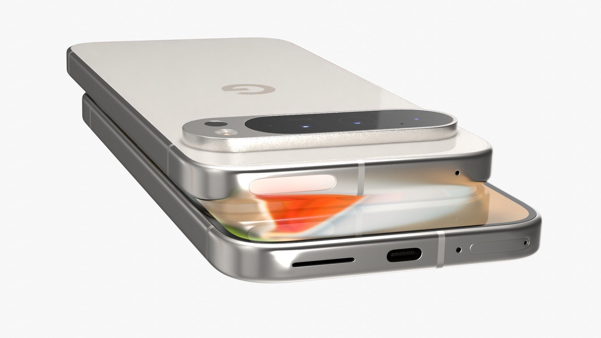 Google Pixel 9 And Pro And Pro XL And Fold 3D model_32
