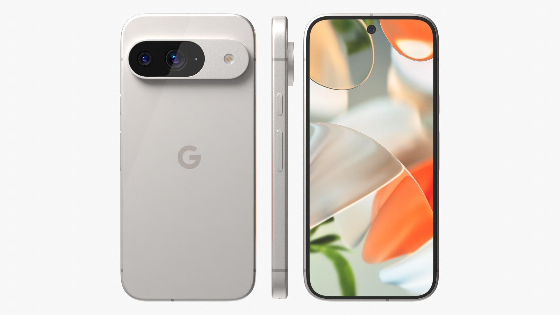 Google Pixel 9 And Pro And Pro XL And Fold 3D model_4