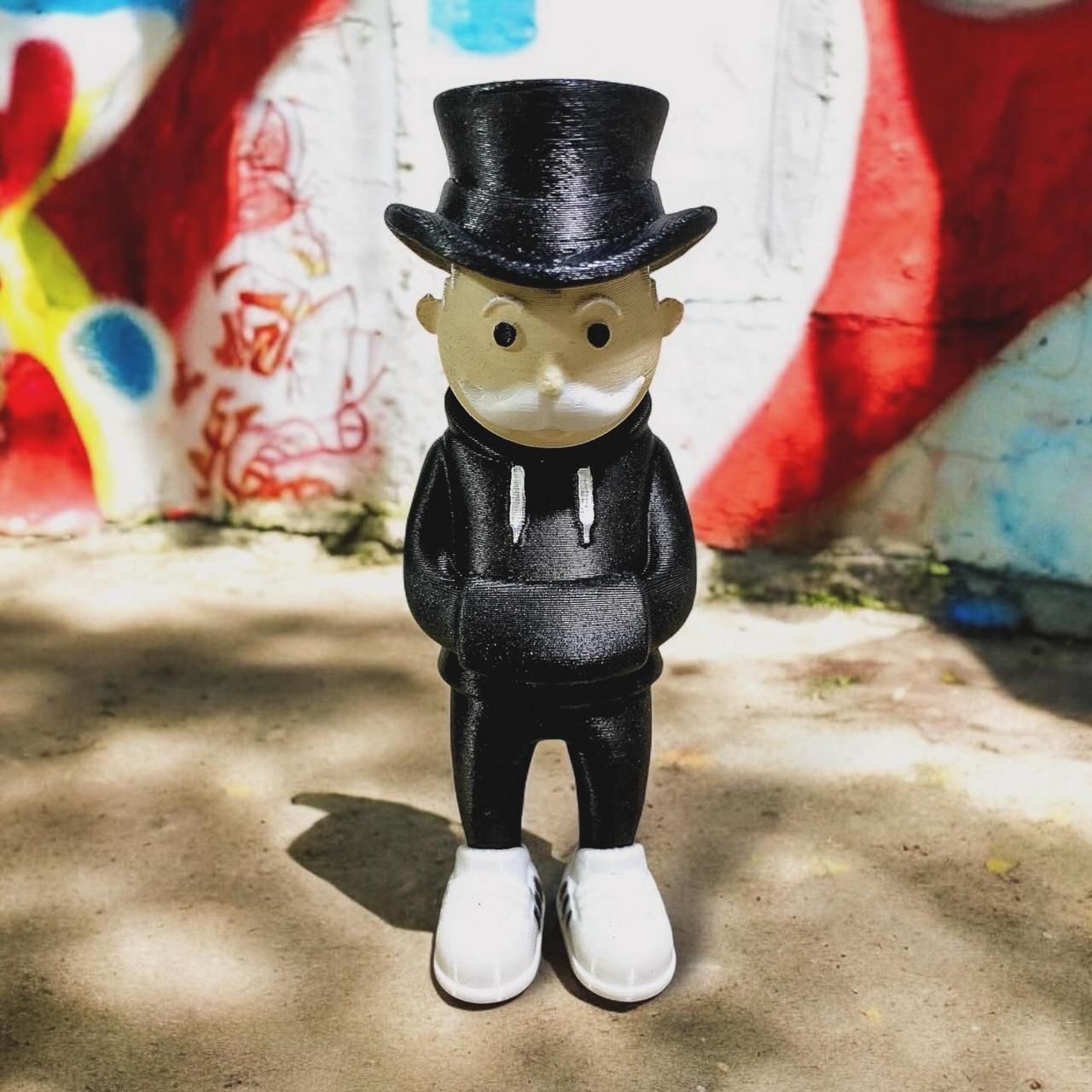Mr monopoly urban 3D print model_1