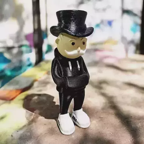  Mr monopoly urban 3D print model