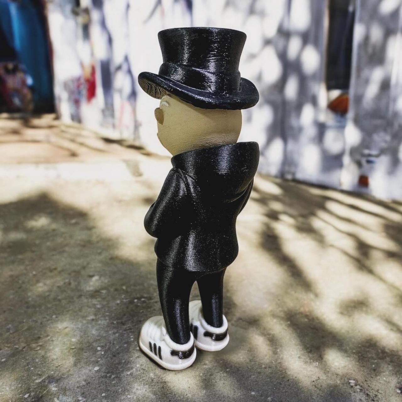 Mr monopoly urban 3D print model_3