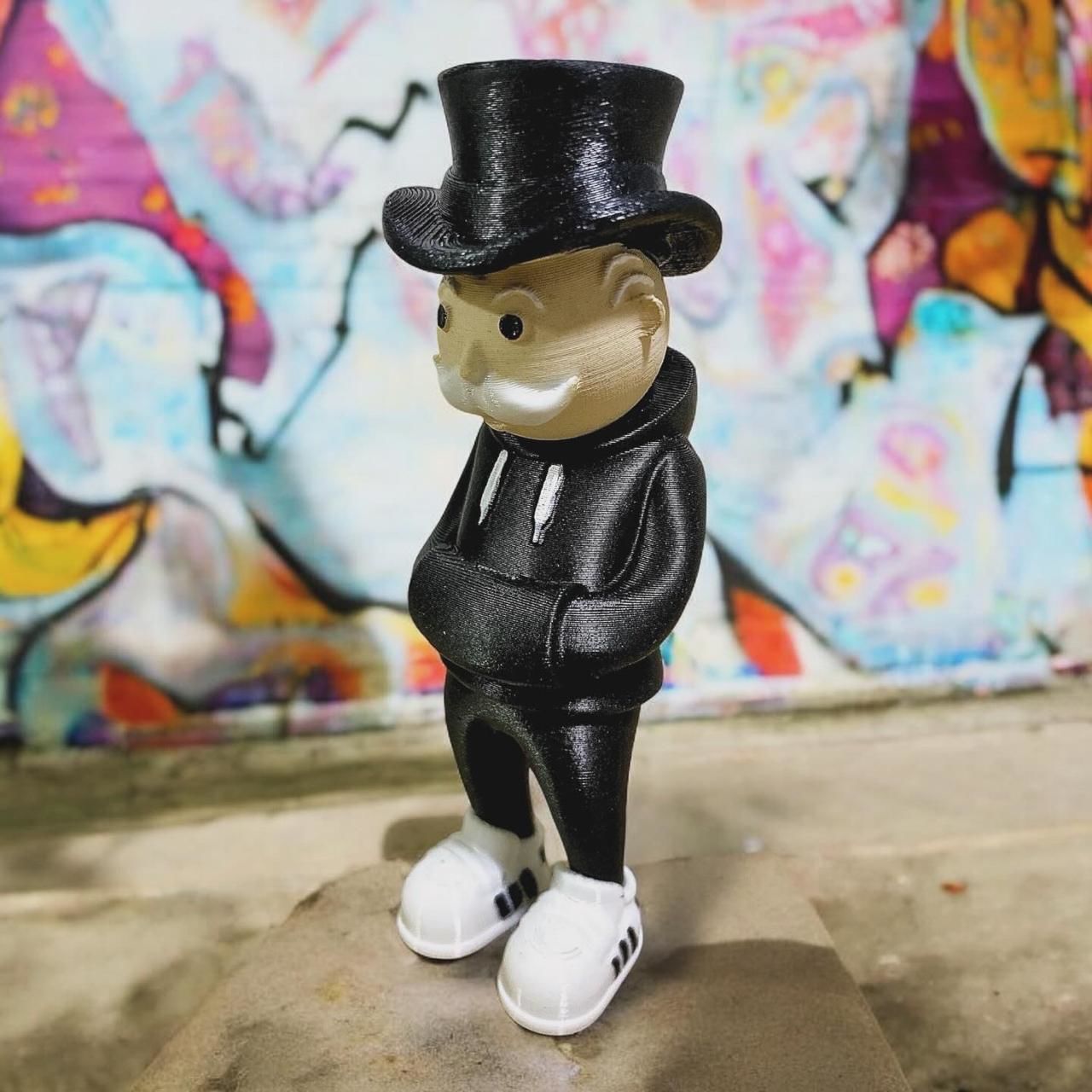 Mr monopoly urban 3D print model_2