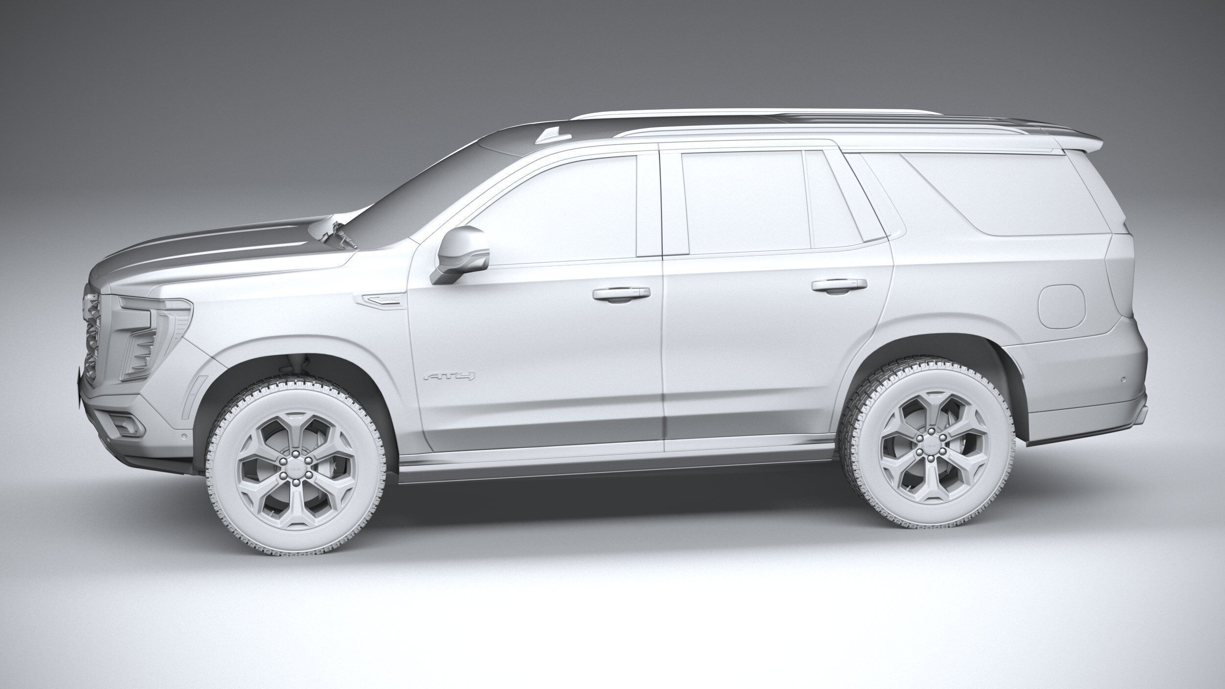 GMC Yukon AT4 2025 3D model_22