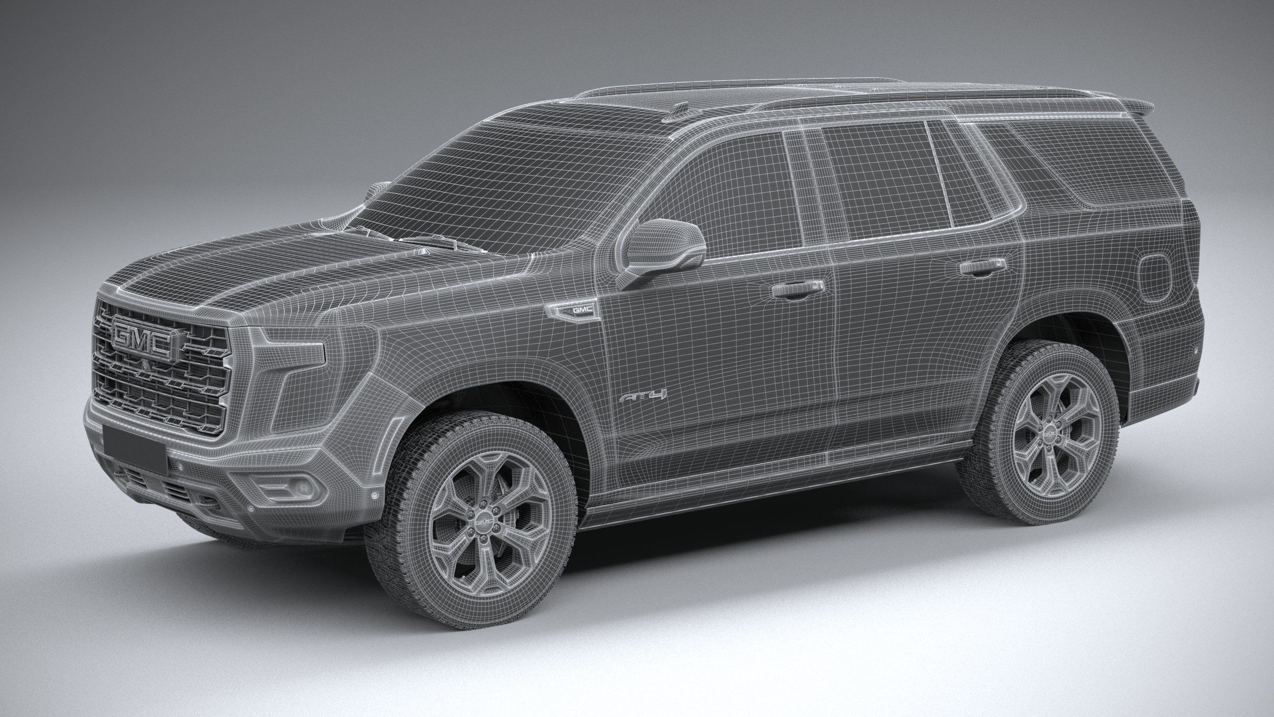 GMC Yukon AT4 2025 3D model_26