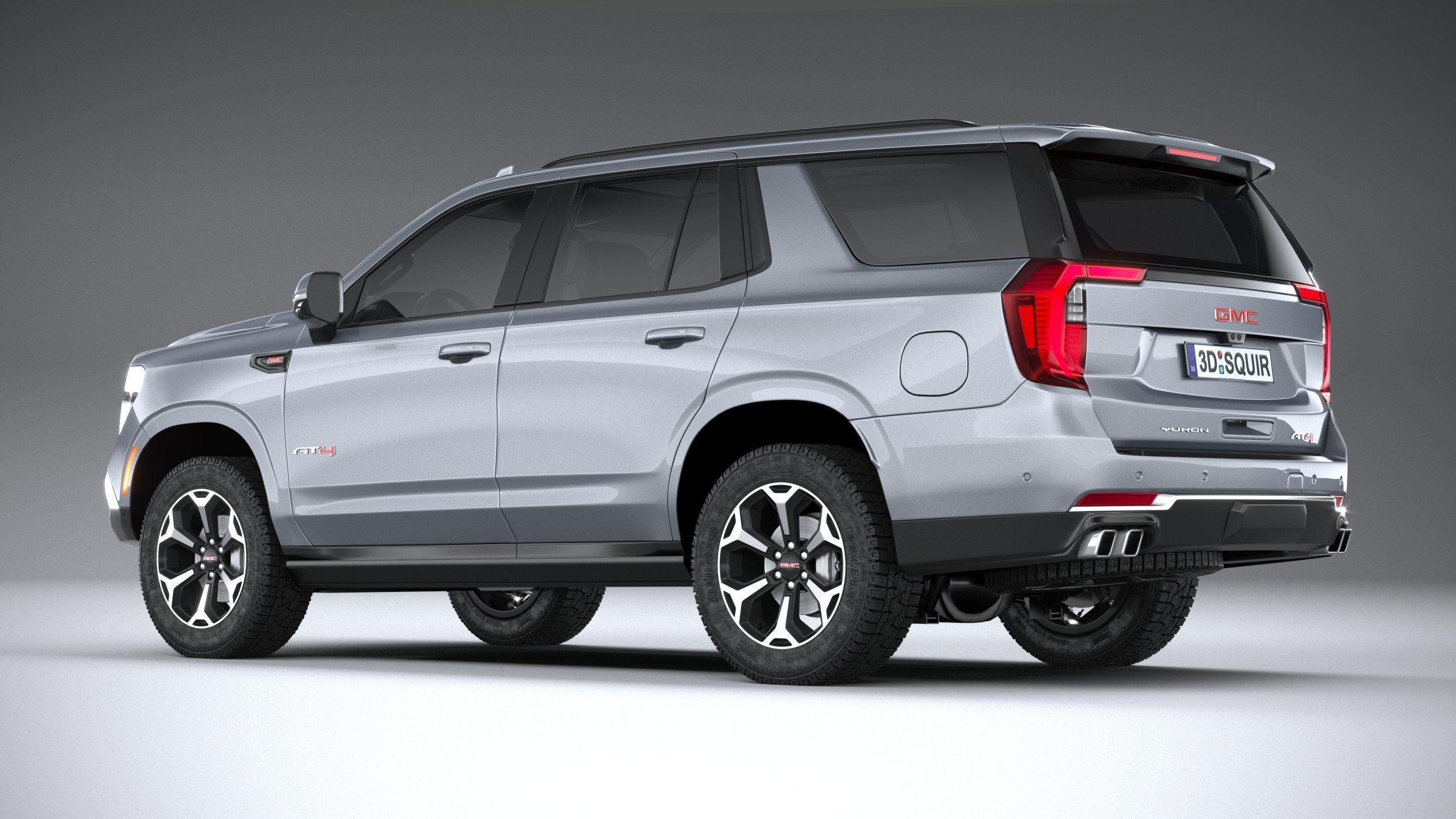 GMC Yukon AT4 2025 3D model_5
