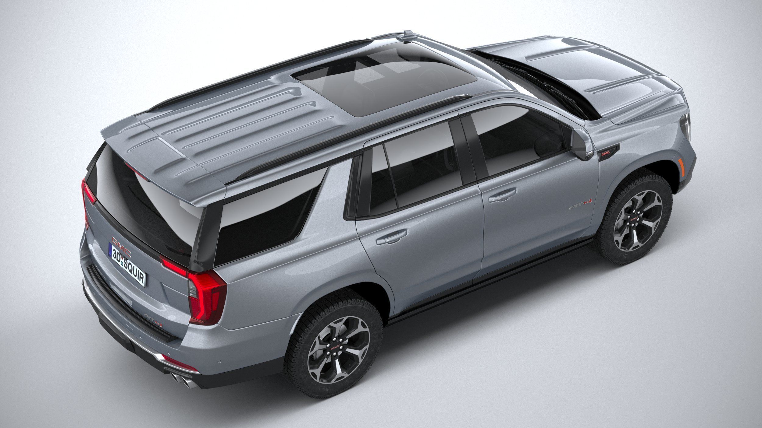 GMC Yukon AT4 2025 3D model_10