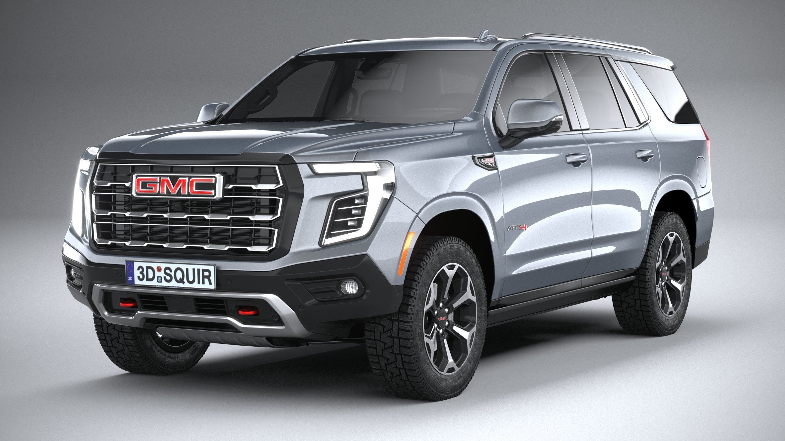 GMC Yukon AT4 2025 3D model_2