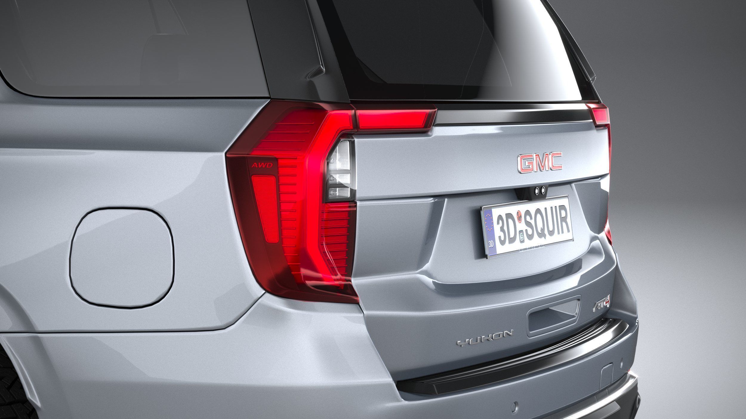 GMC Yukon AT4 2025 3D model_6