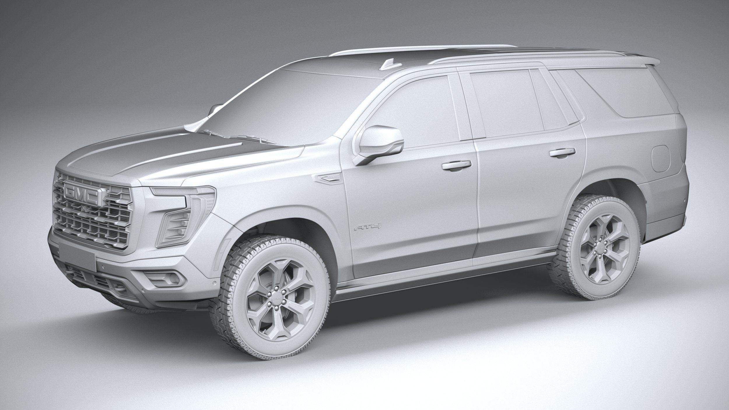 GMC Yukon AT4 2025 3D model_19