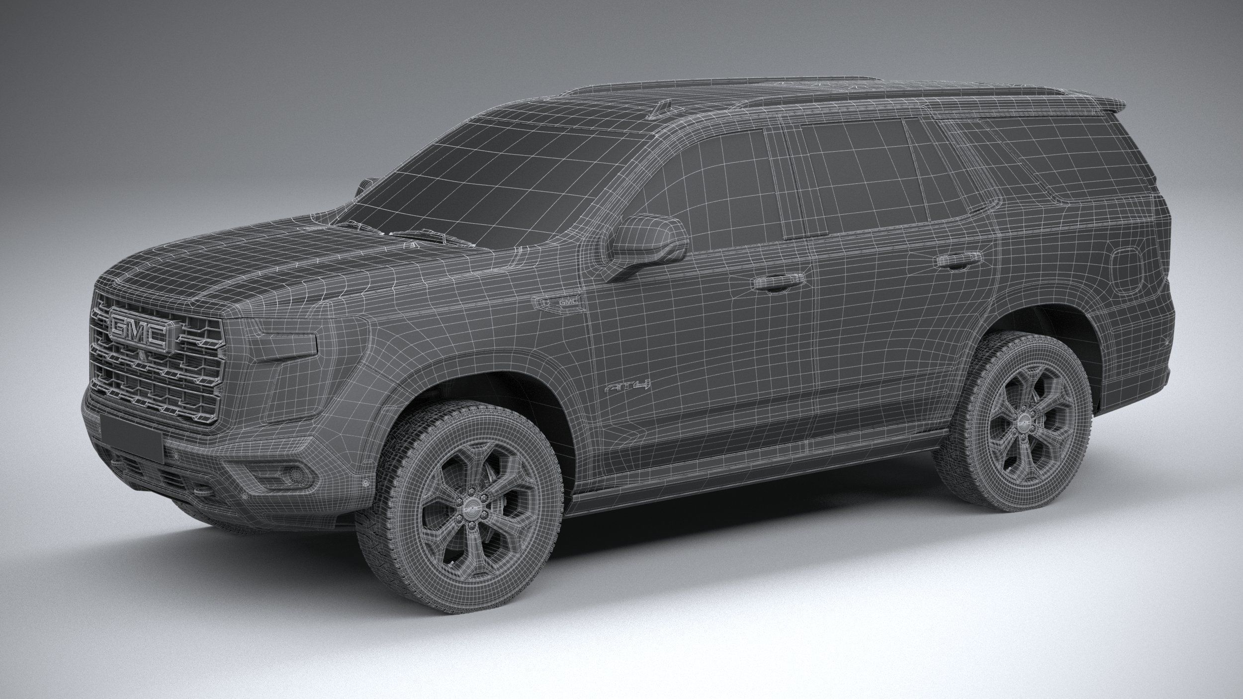 GMC Yukon AT4 2025 3D model_28