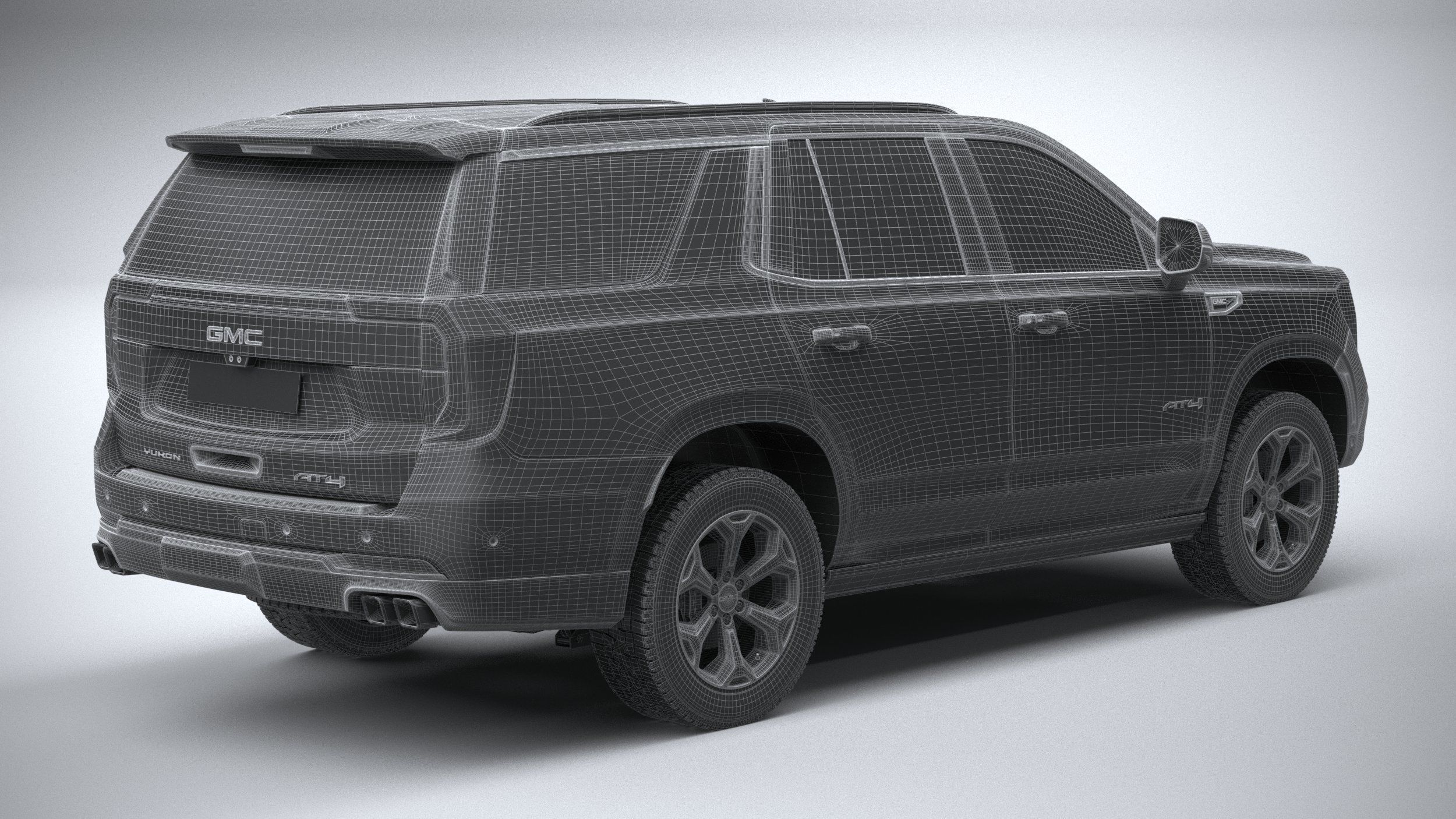 GMC Yukon AT4 2025 3D model_27