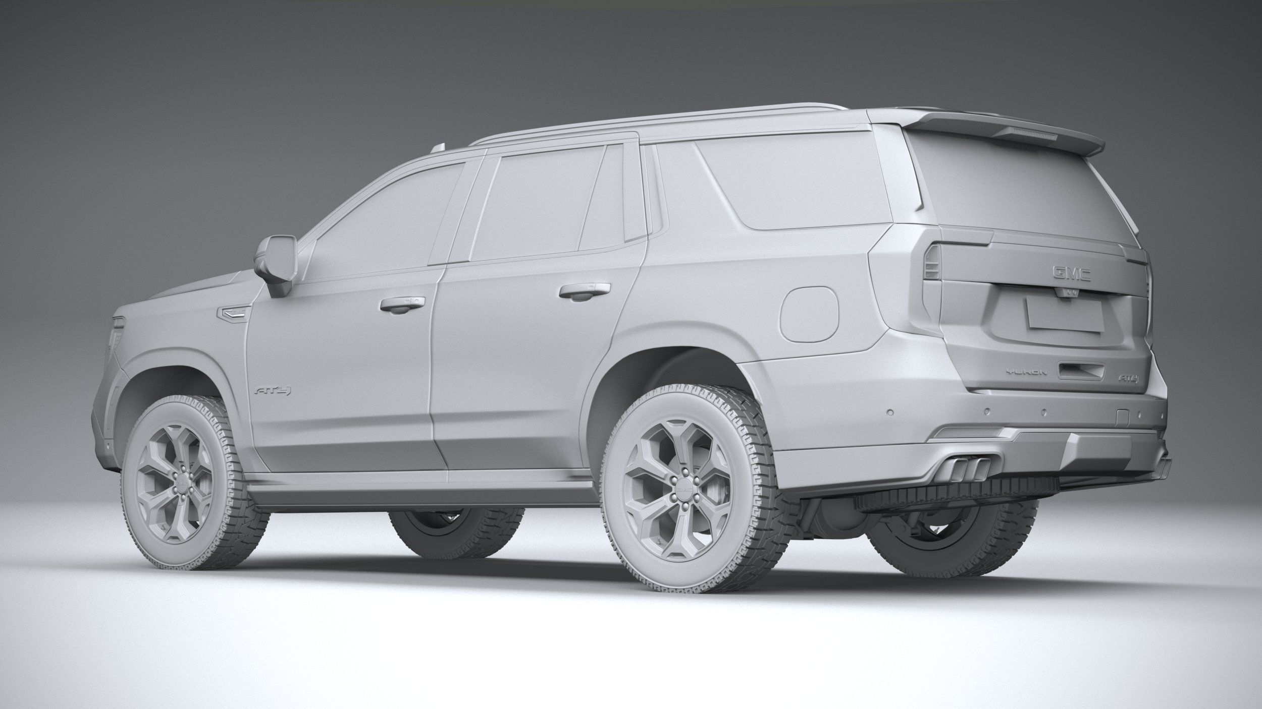 GMC Yukon AT4 2025 3D model_21