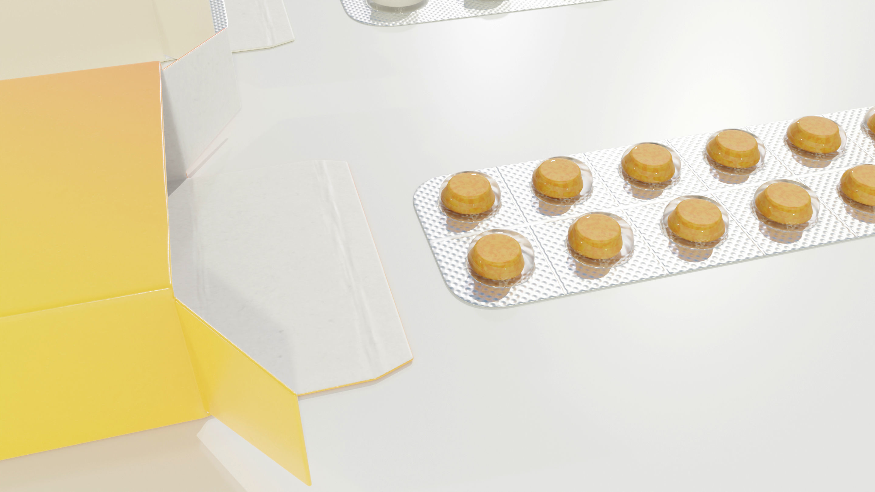 Medicine Packages 3D model_9