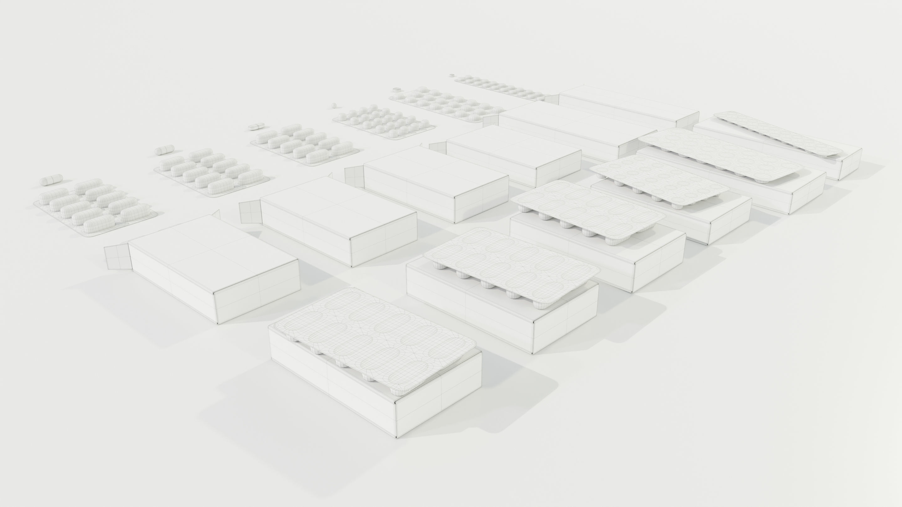 Medicine Packages 3D model_14