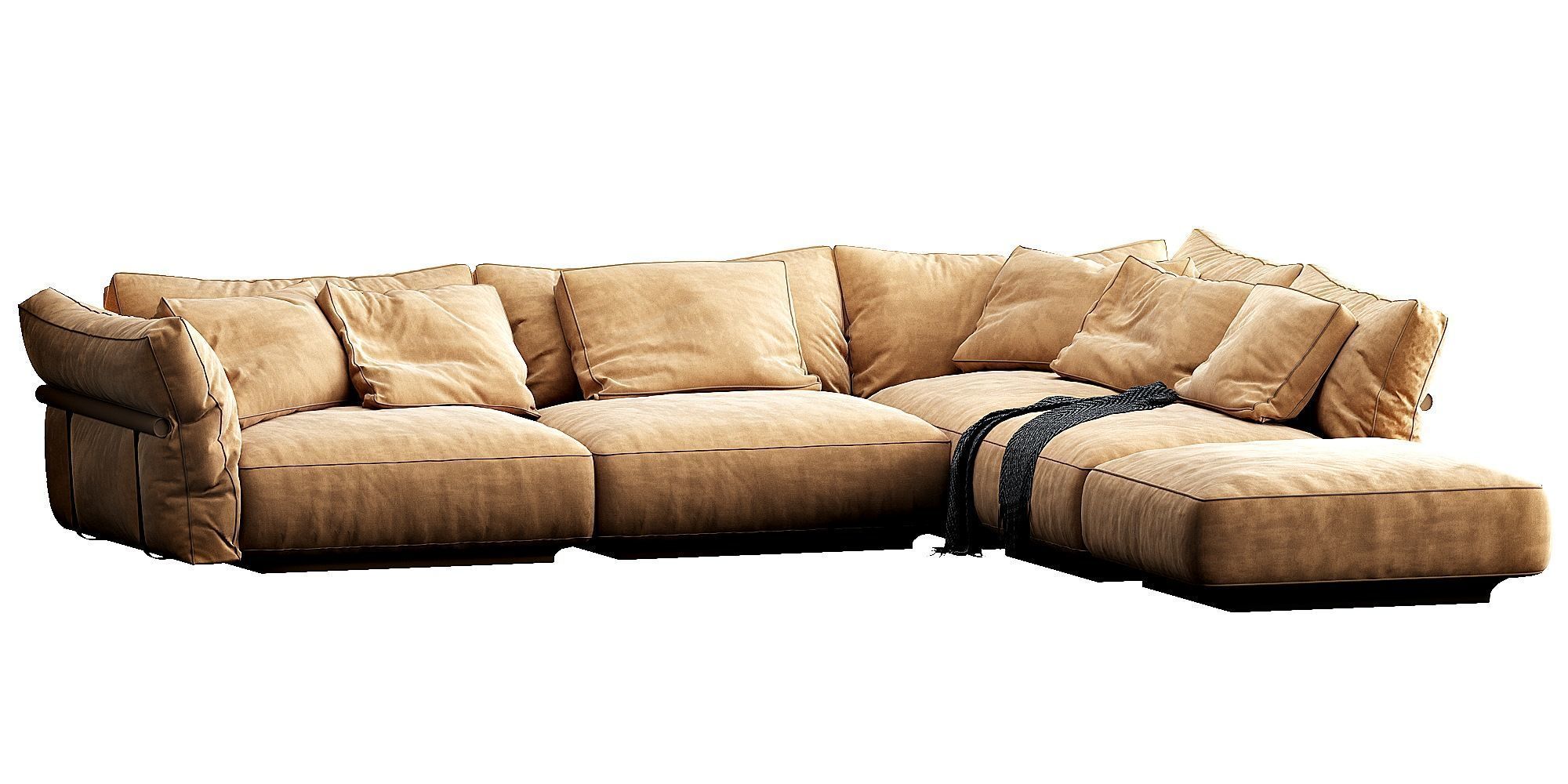 Flexform Camelot 3D model_11