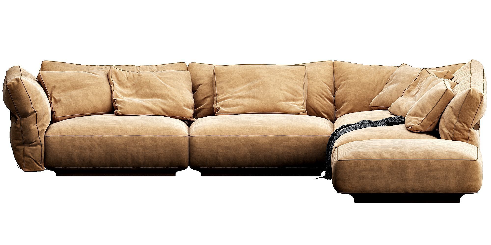 Flexform Camelot 3D model_7