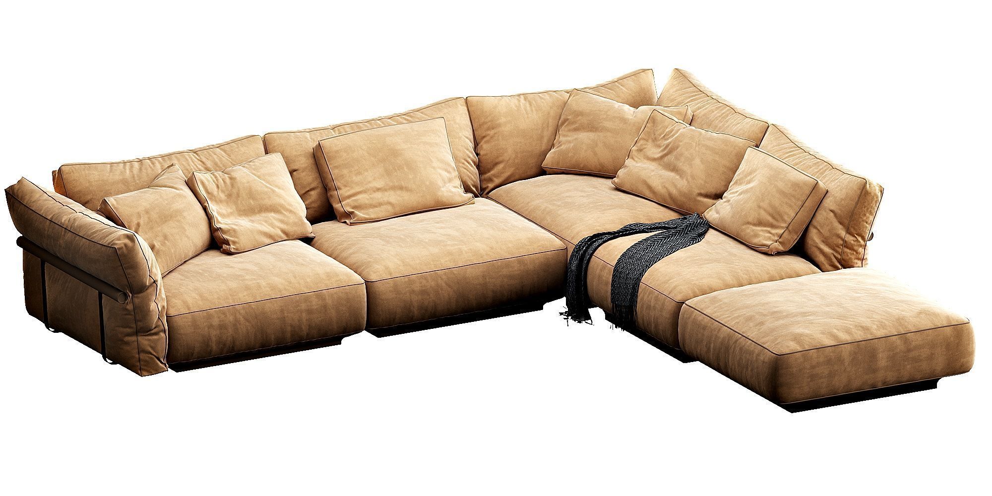 Flexform Camelot 3D model_9