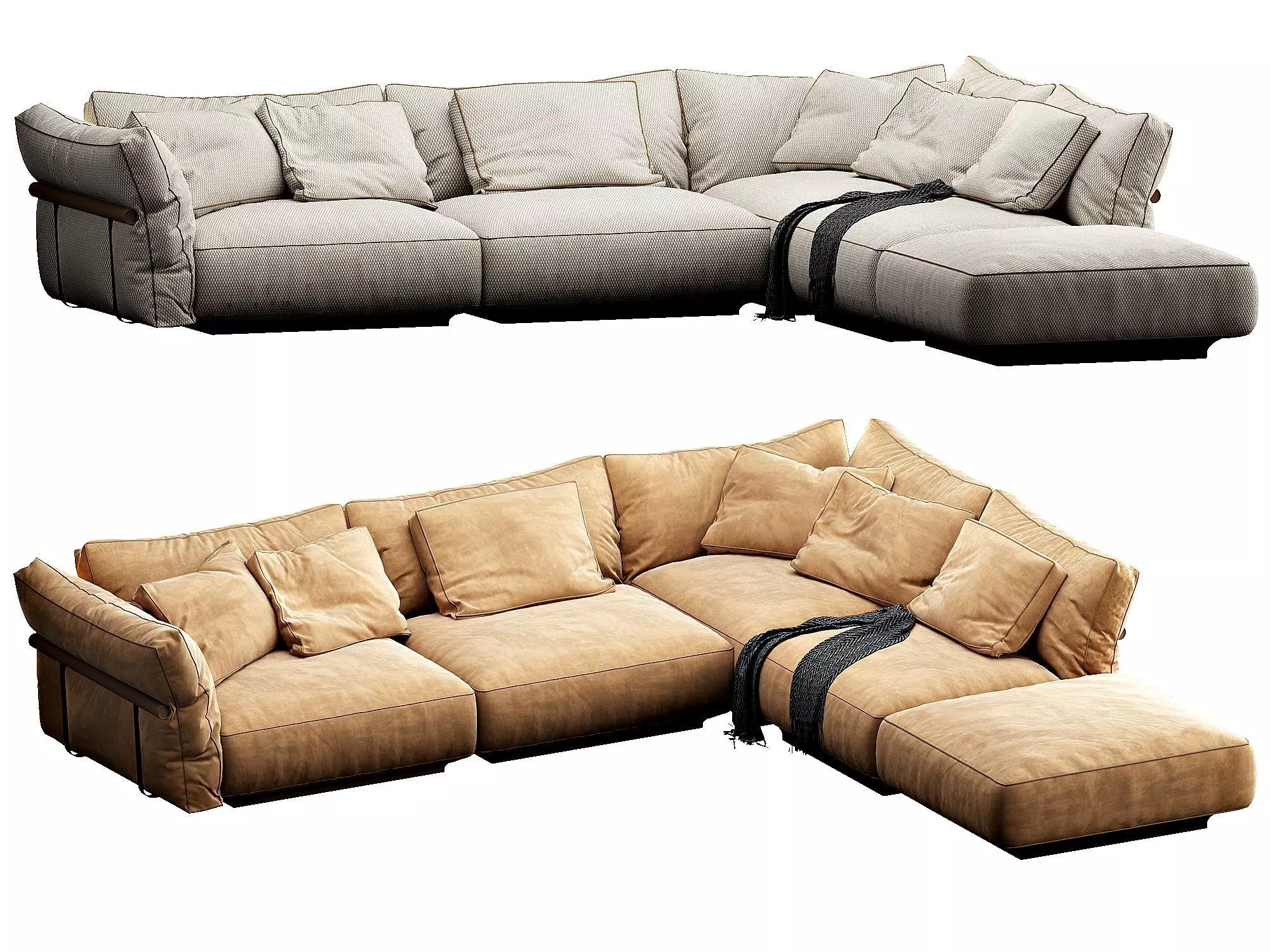 Flexform Camelot 3D model_0