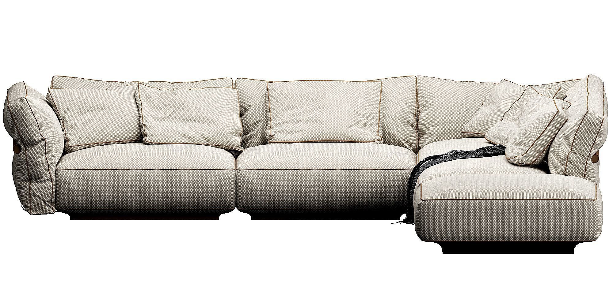 Flexform Camelot 3D model_6