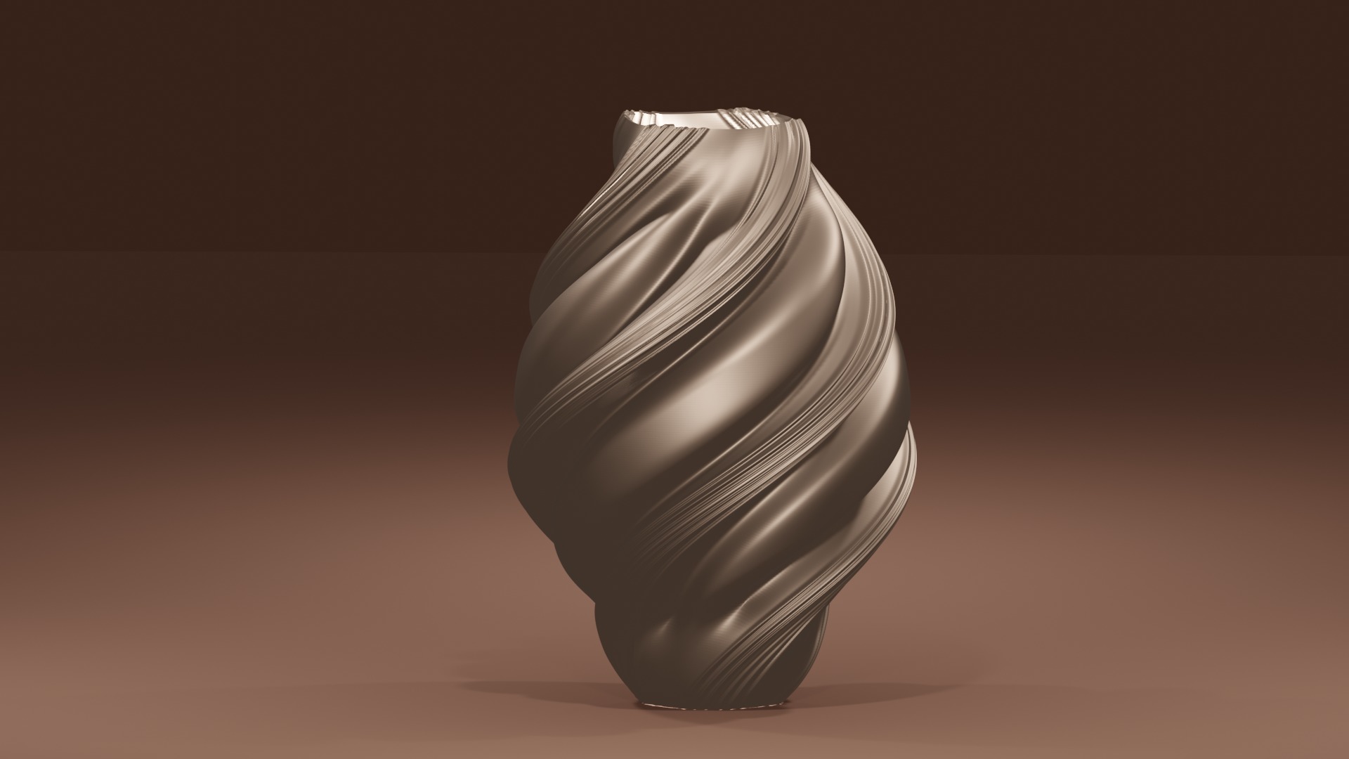 Swirl Lamp or Vase 3D model ready to print STL BLEND 3D print model_2