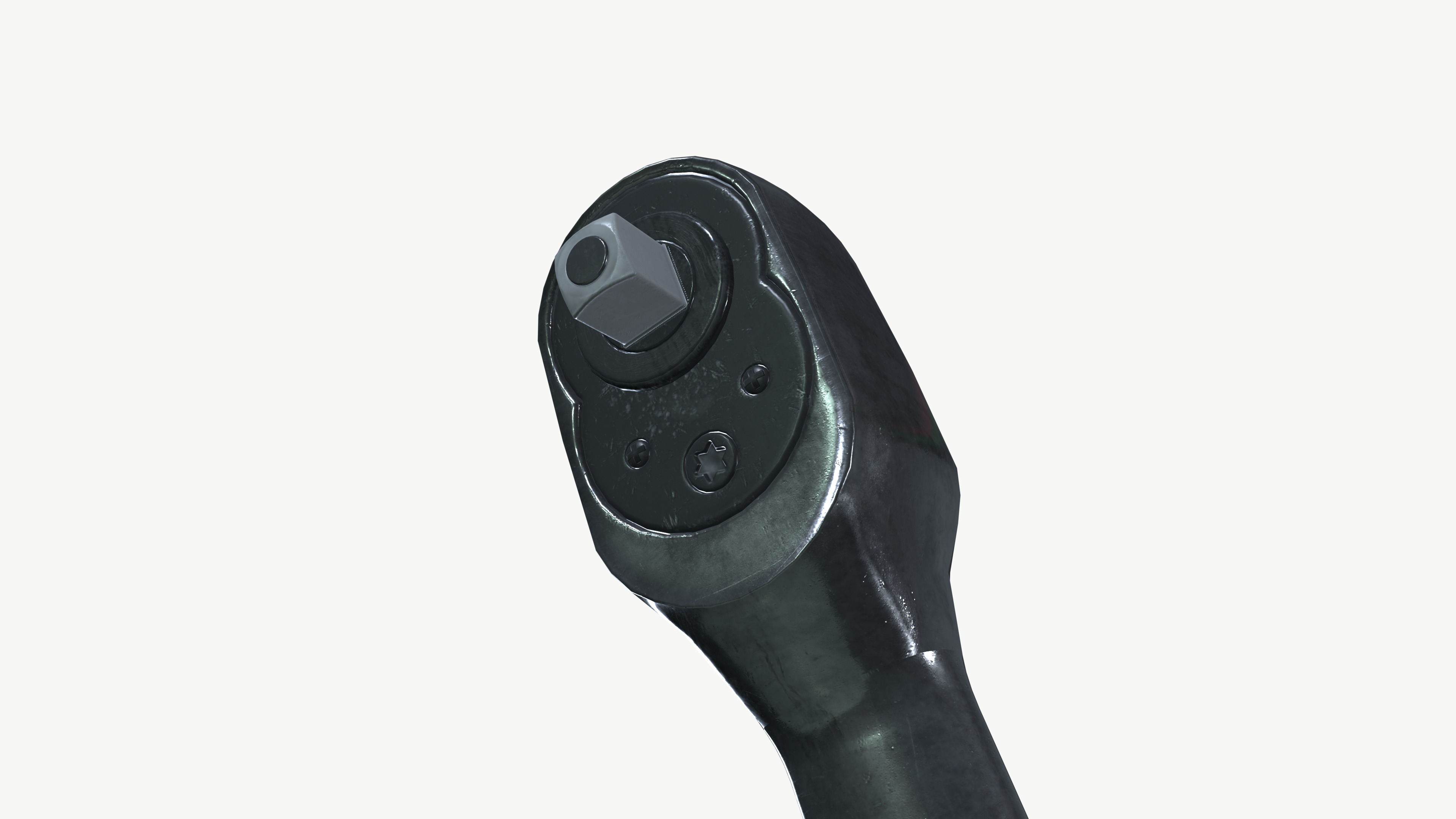 Tool Wrench 3D model_6