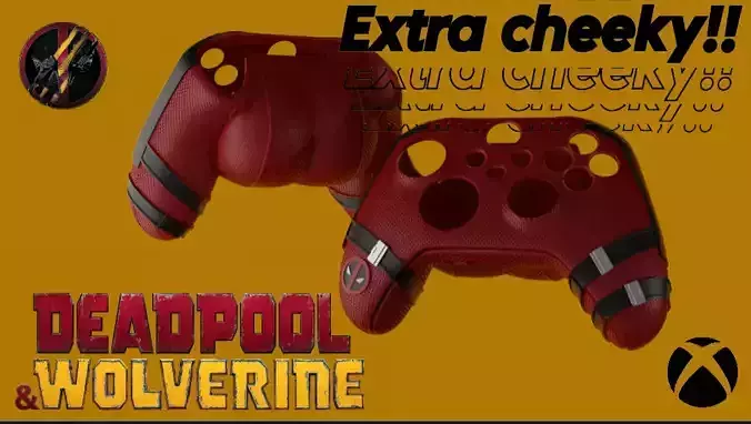 Xbox controller designed by deadpool 3D print model