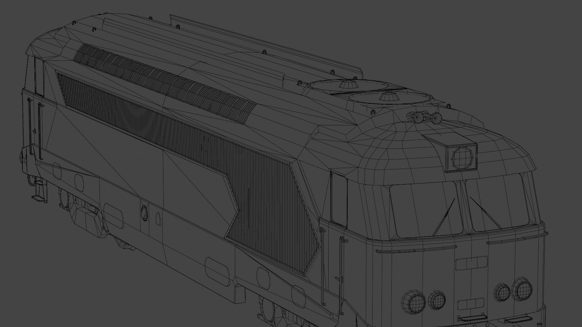 SNCF BB67300 Train 3D model_5