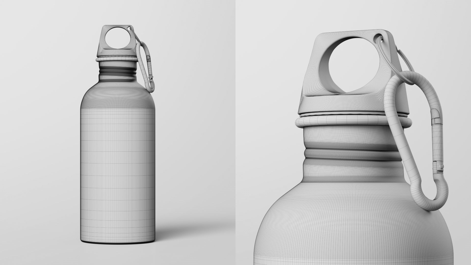 Bottle Flask Tumbler 3D model_7