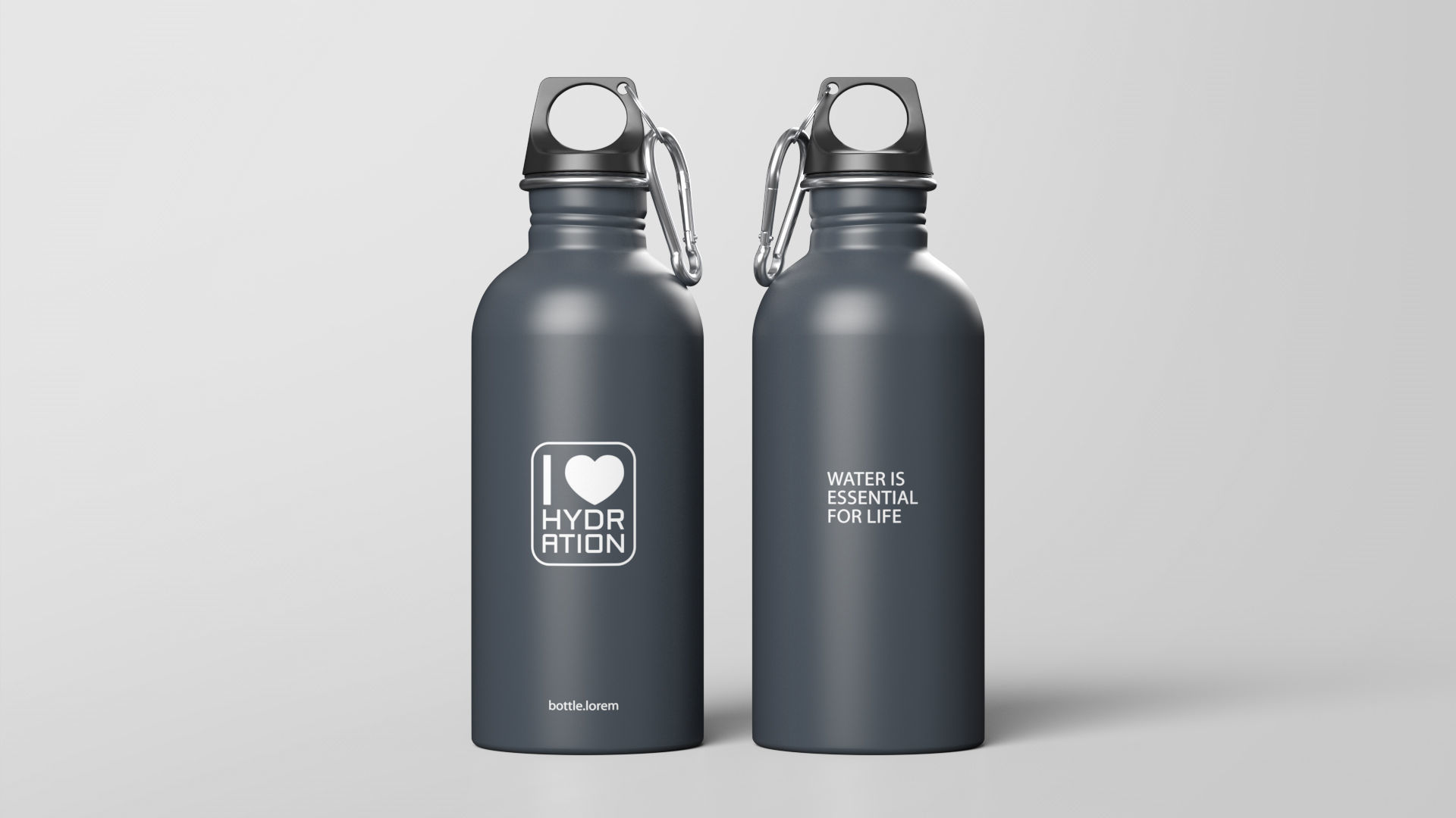 Bottle Flask Tumbler 3D model_2