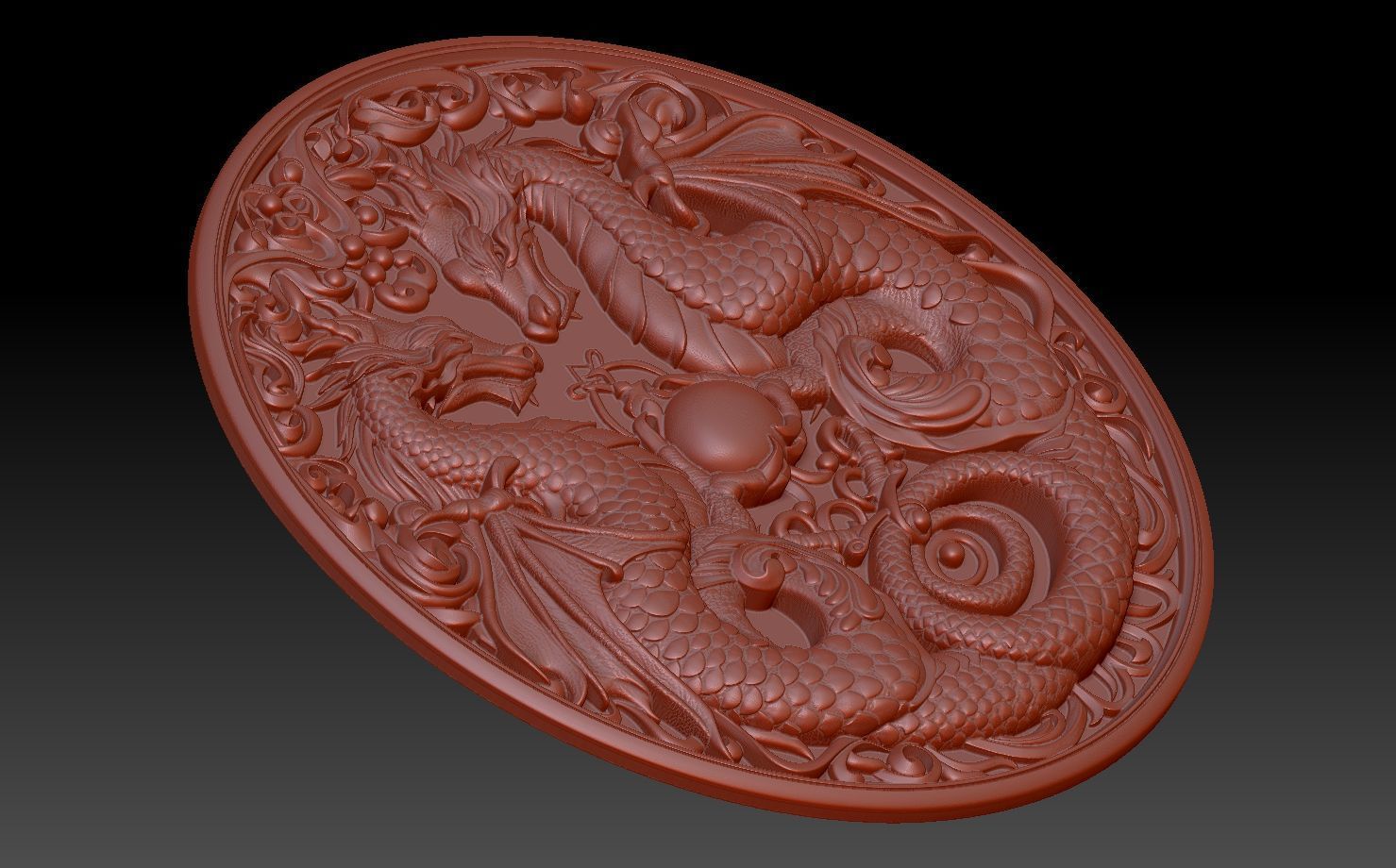 Dragon 3D print model_4