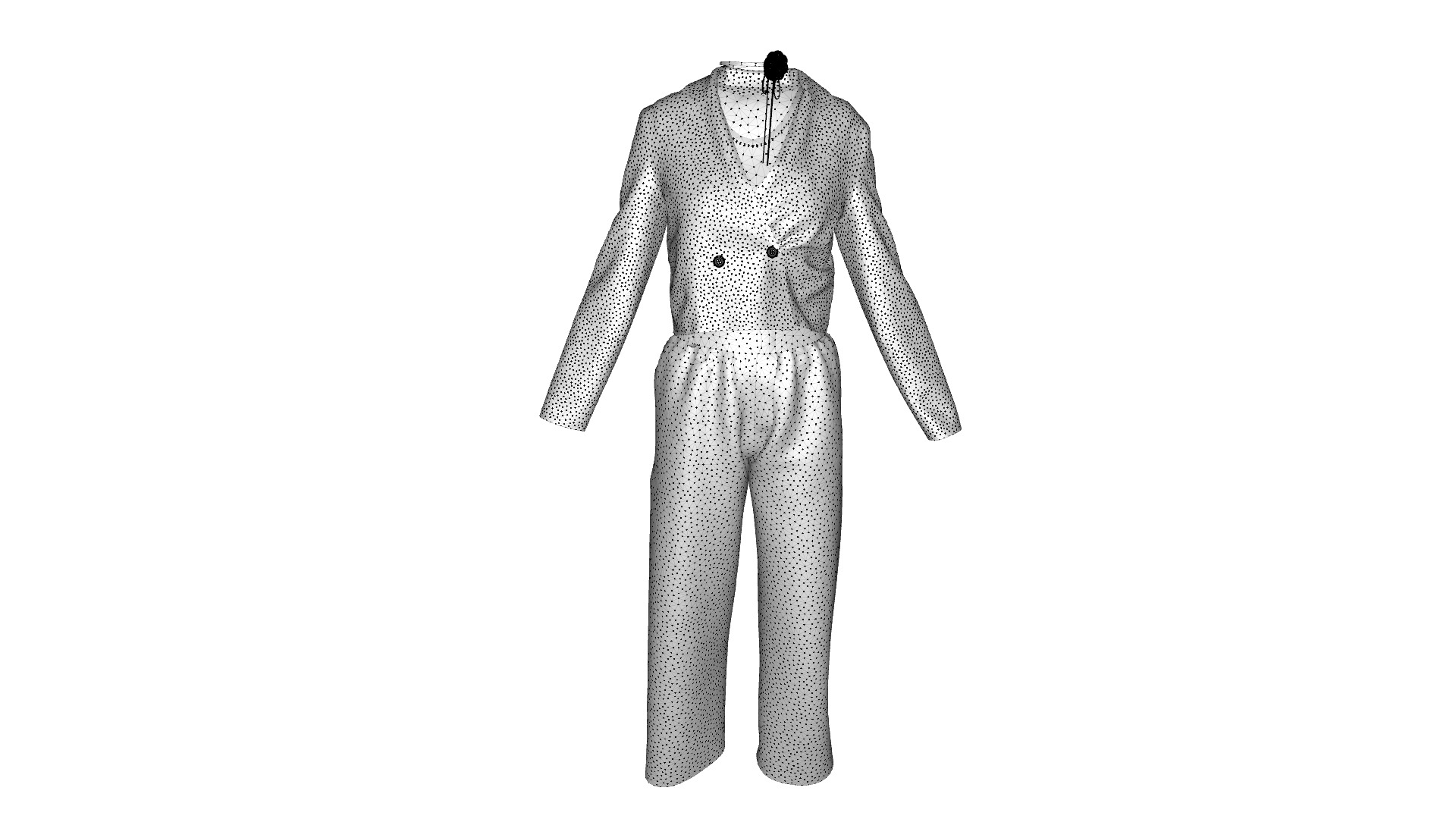 Street wear 3D model_7