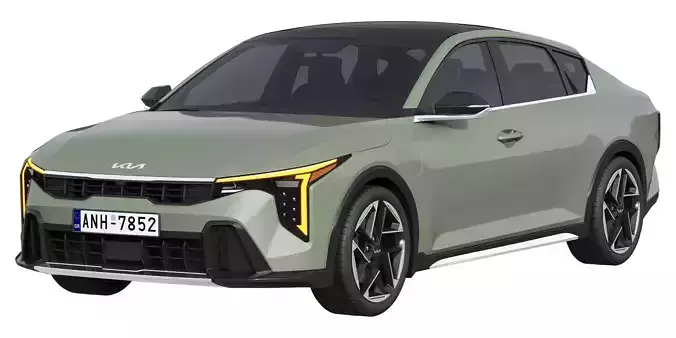 Kia K4 GT-Line 2025 3D model