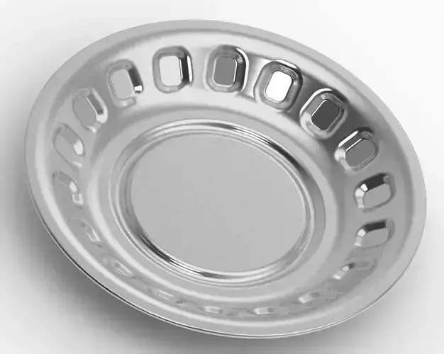 Biscuit Serving Plate 3D print model