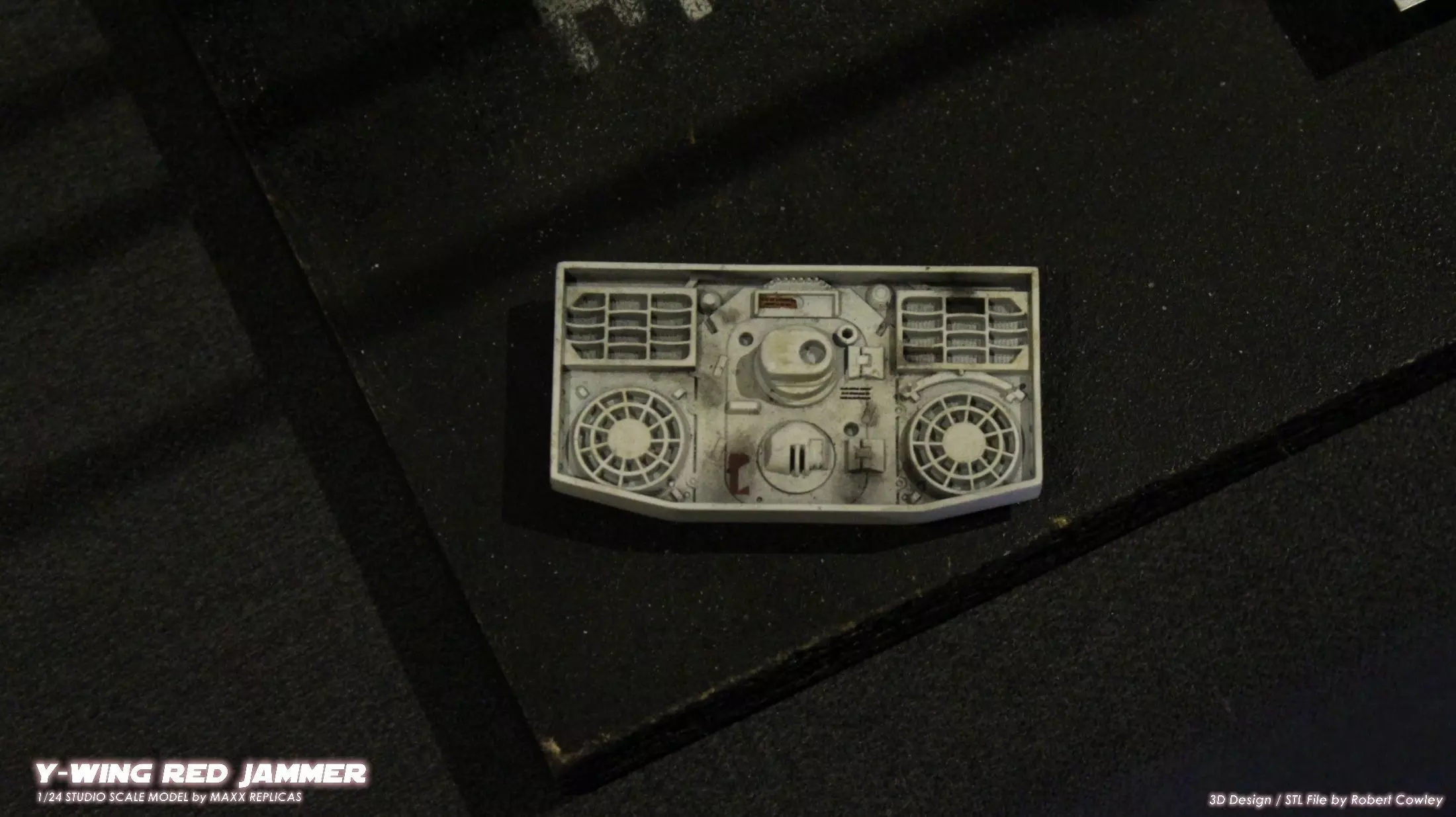 STAR WARS YWING RED JAMMER VERSION  SUPER DETAILED 3D print model_14