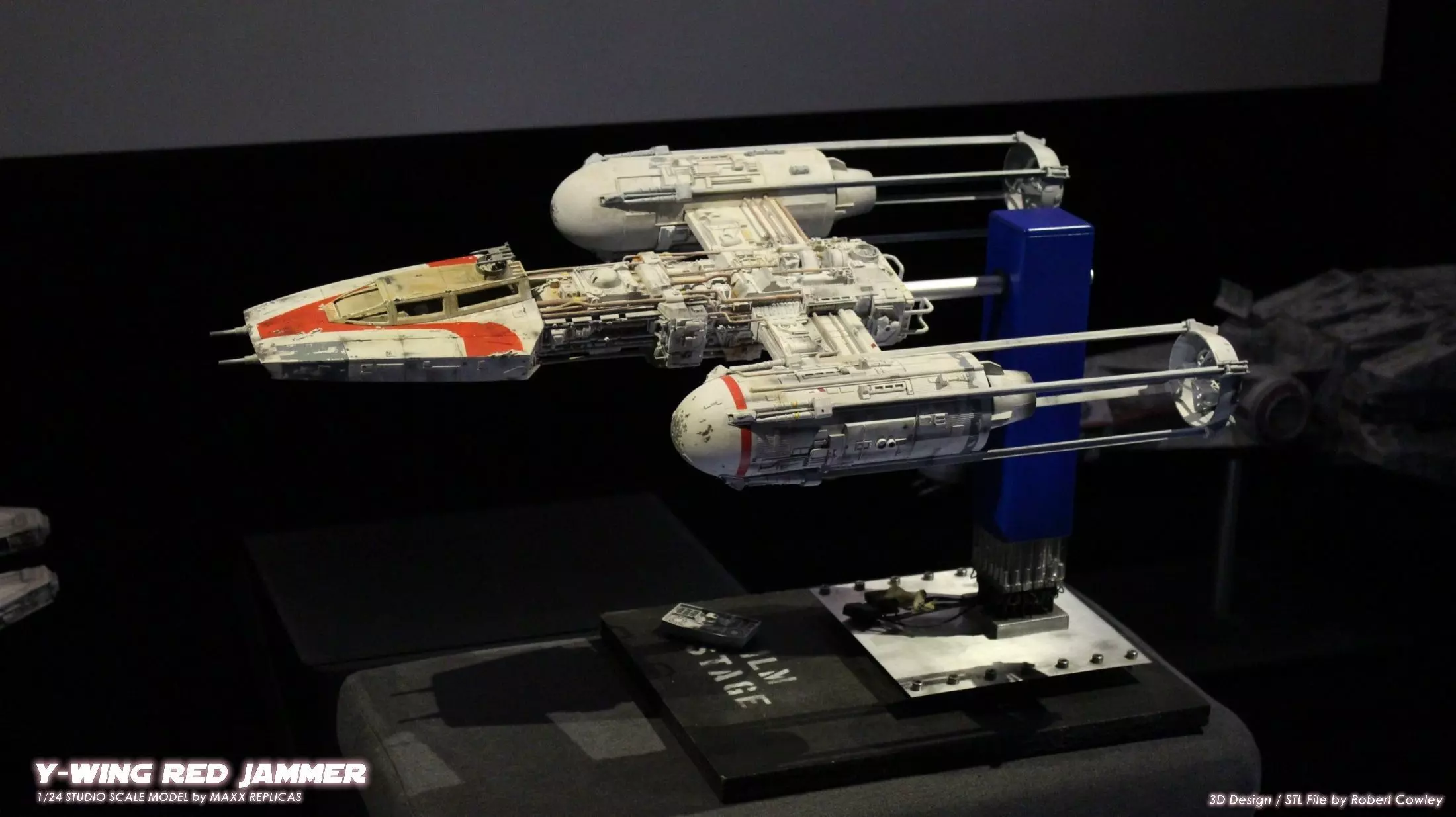 STAR WARS YWING RED JAMMER VERSION  SUPER DETAILED 3D print model_26