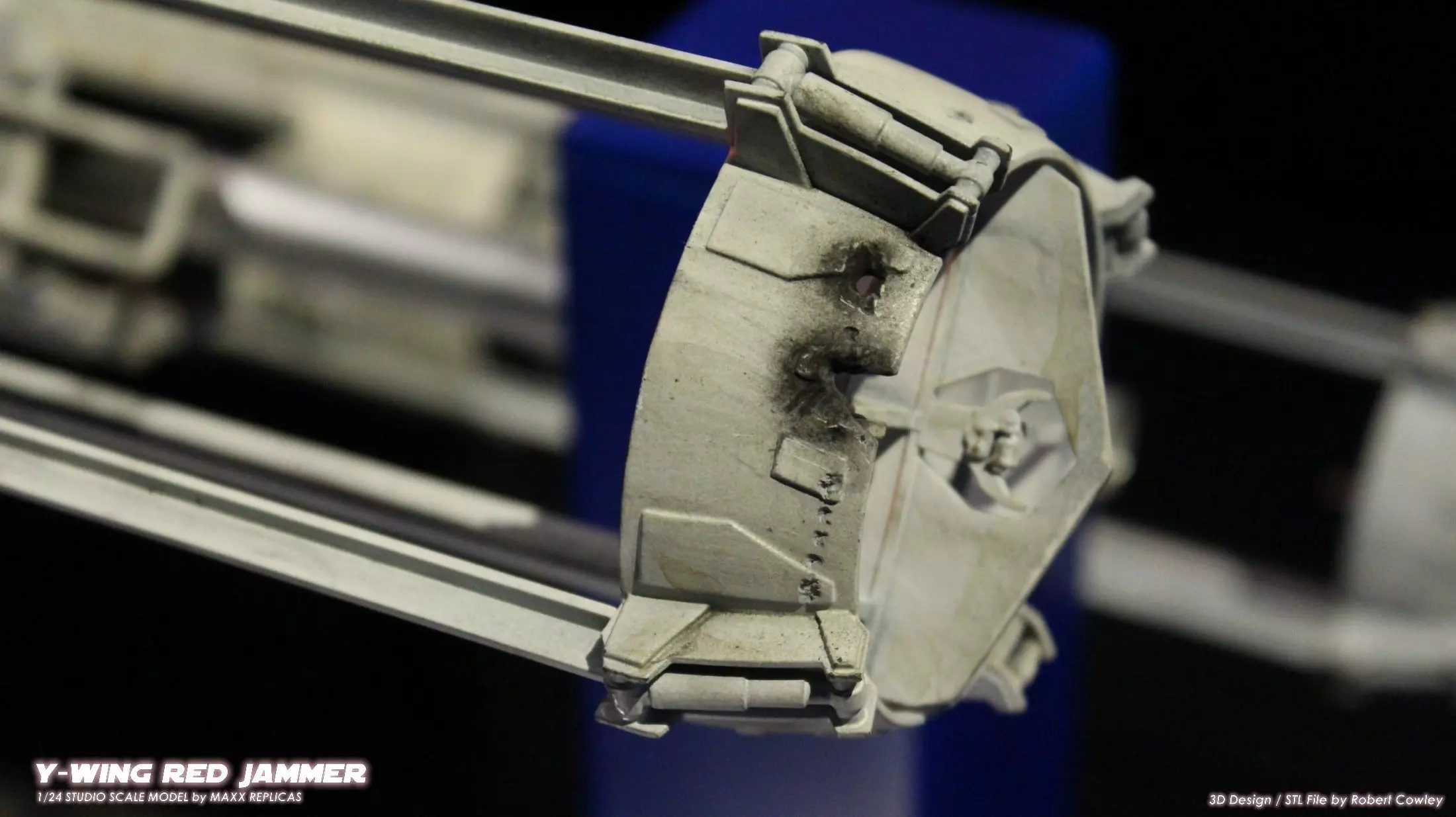 STAR WARS YWING RED JAMMER VERSION  SUPER DETAILED 3D print model_20