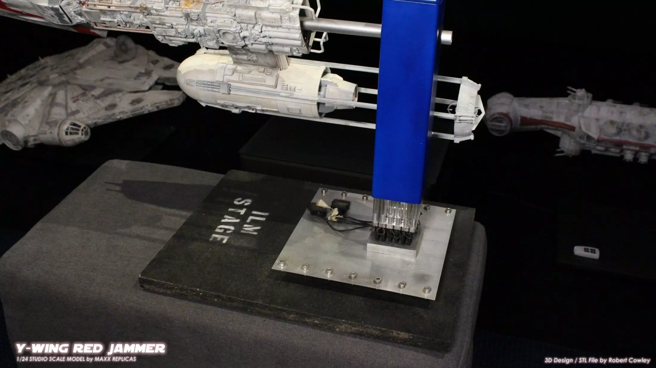 STAR WARS YWING RED JAMMER VERSION  SUPER DETAILED 3D print model_15