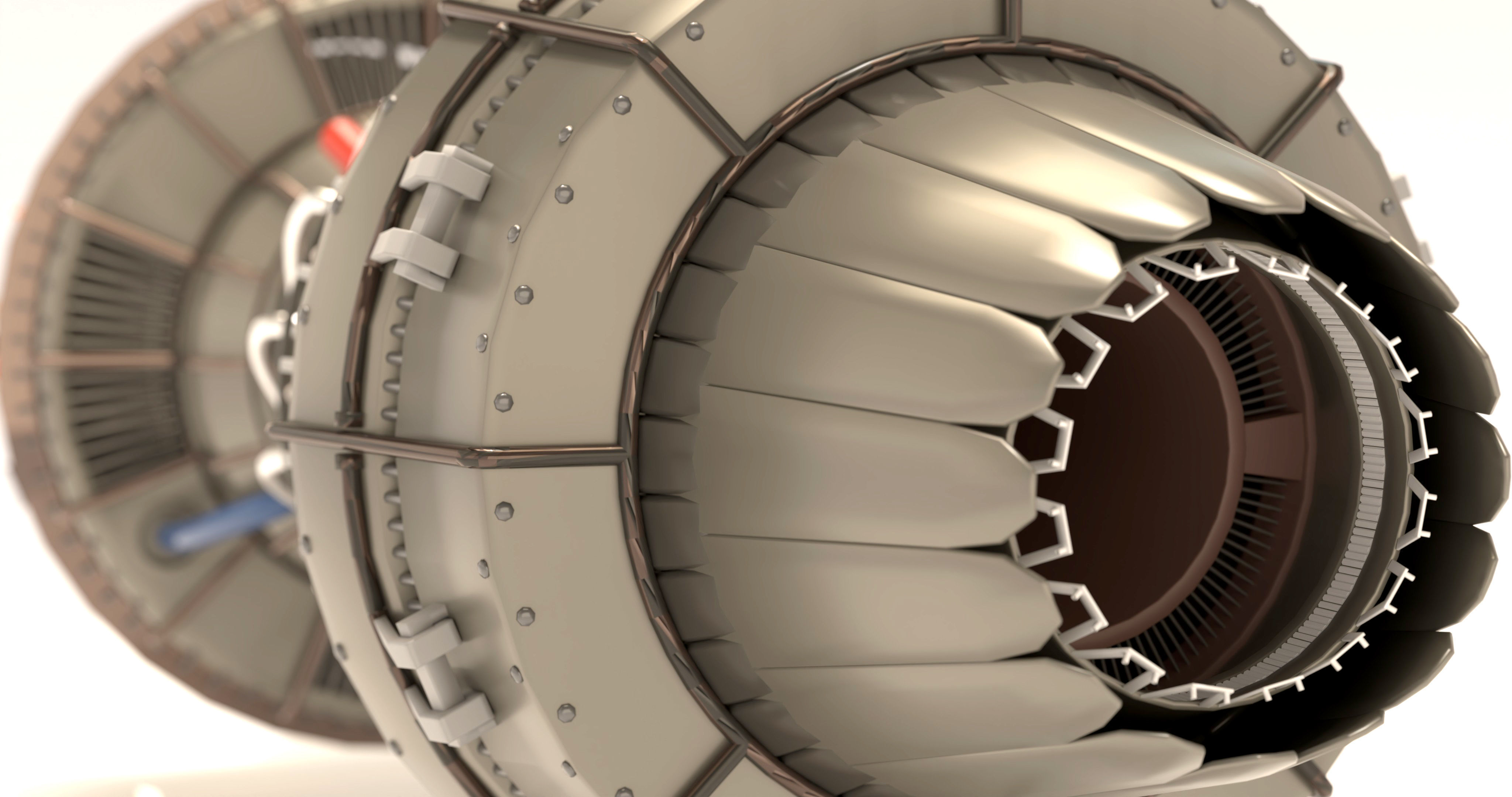 Jet Engine Concept 02 3D model 3D model_5