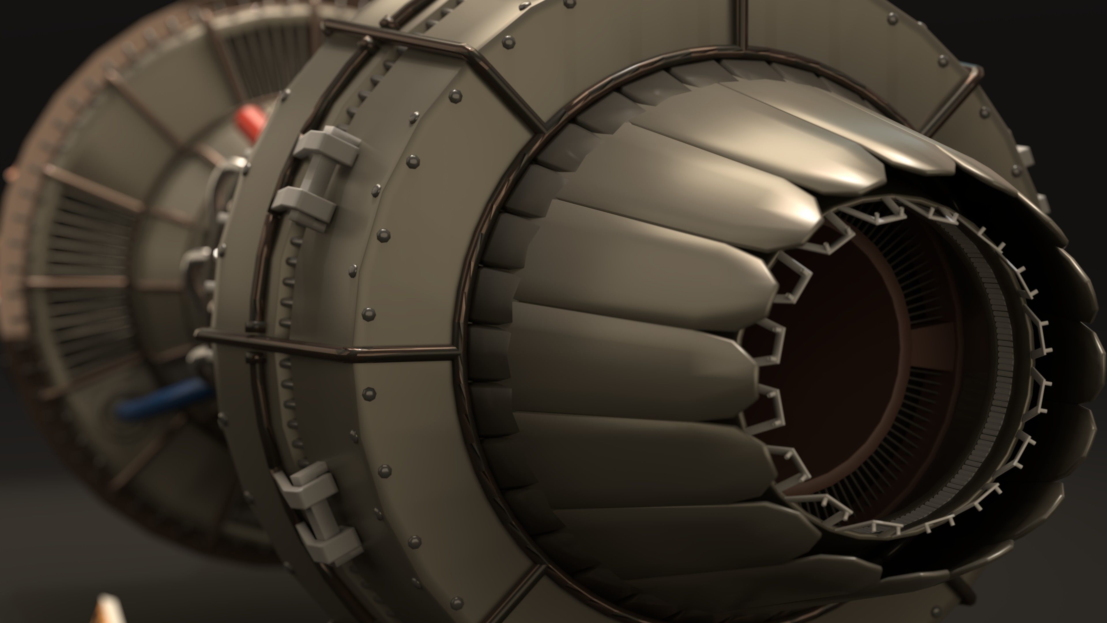 Jet Engine Concept 02 3D model 3D model_6