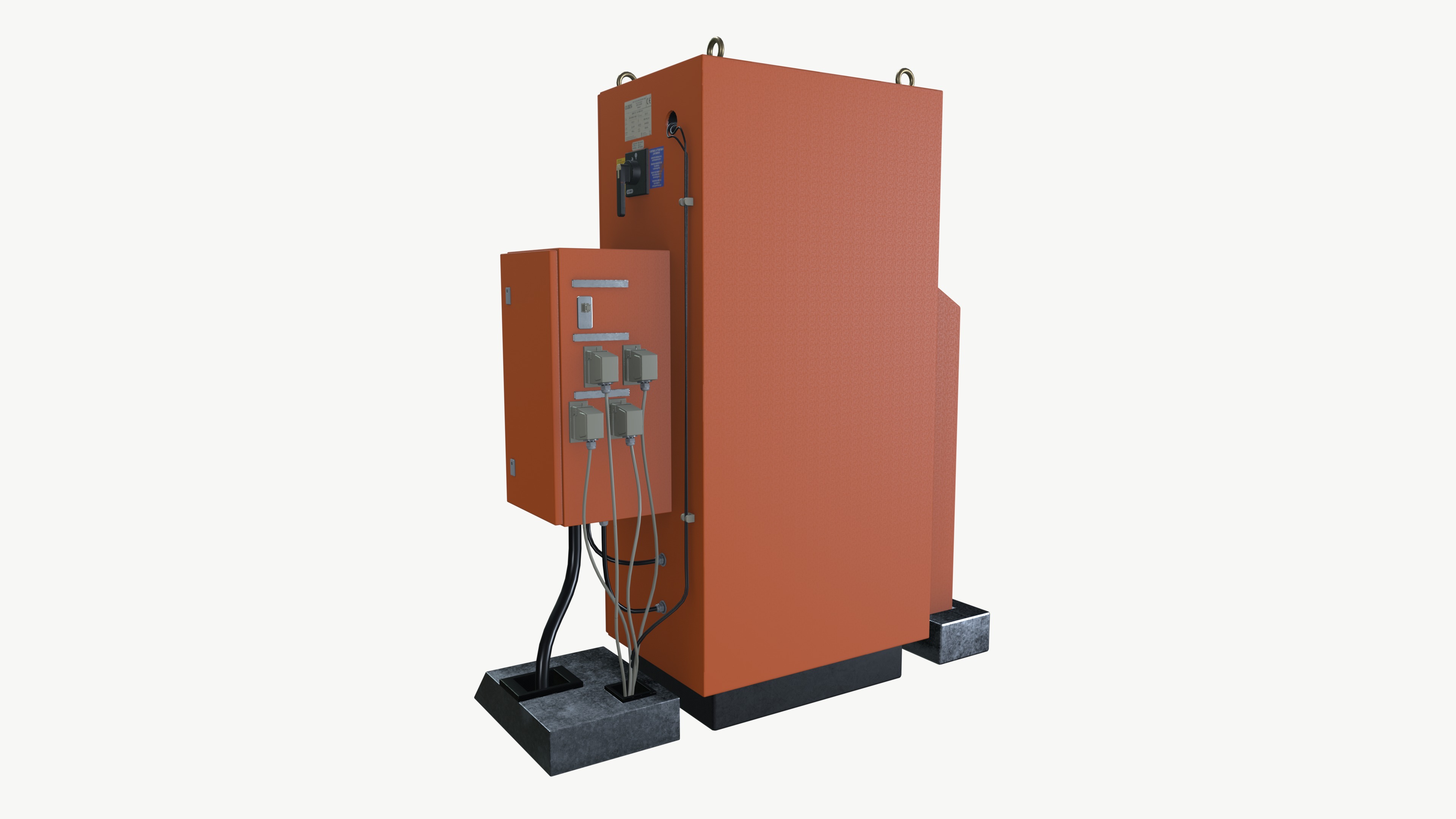 Robotic Welding Machine Controller 3D model_4