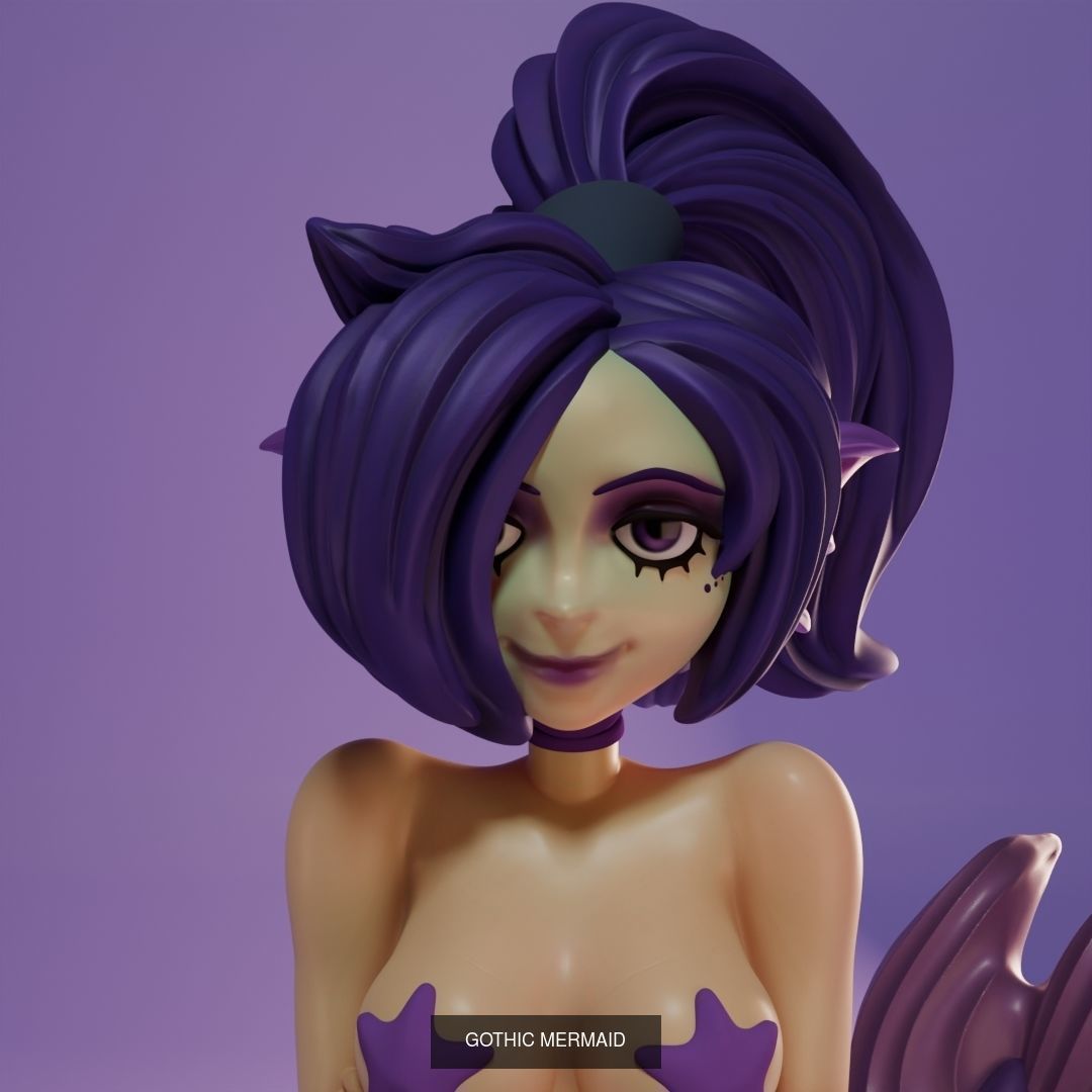 Mermaids 3D Model Collection_2