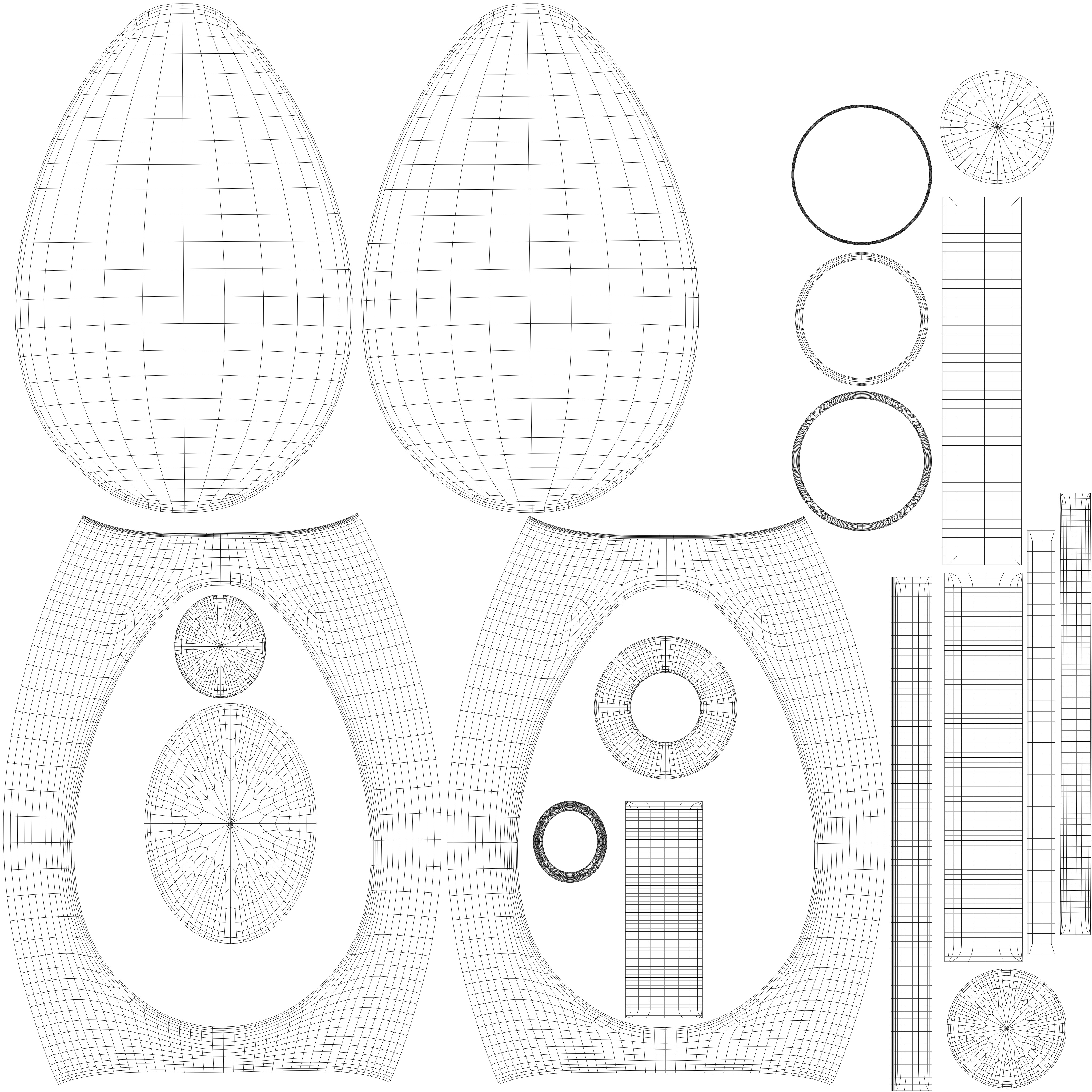 Laundry detergents for sensitive skin and babies Baby Low-poly 3D model_4