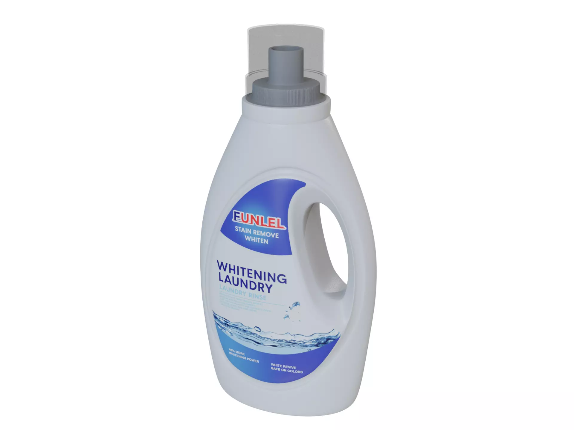 Stain removers and whiteners Whitening Laundry Rinse 3D model_0