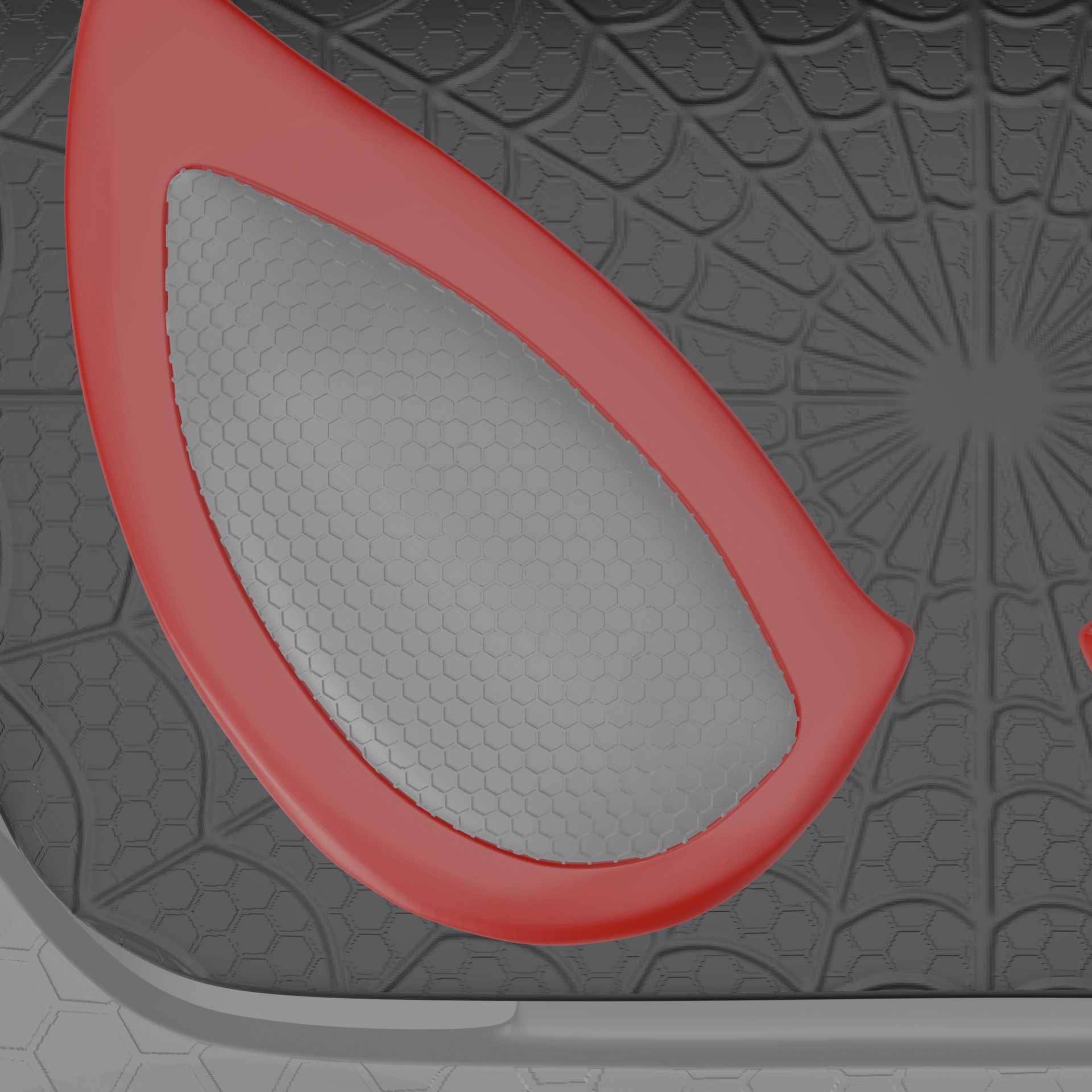 SPIDER-MAN PS5 CONTROLLER SKIN COVER 3MF file included 3D print model_2