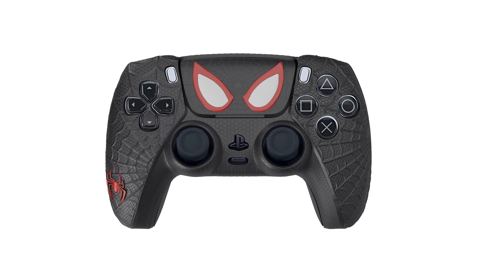 SPIDER-MAN PS5 CONTROLLER SKIN COVER 3MF file included 3D print model_4
