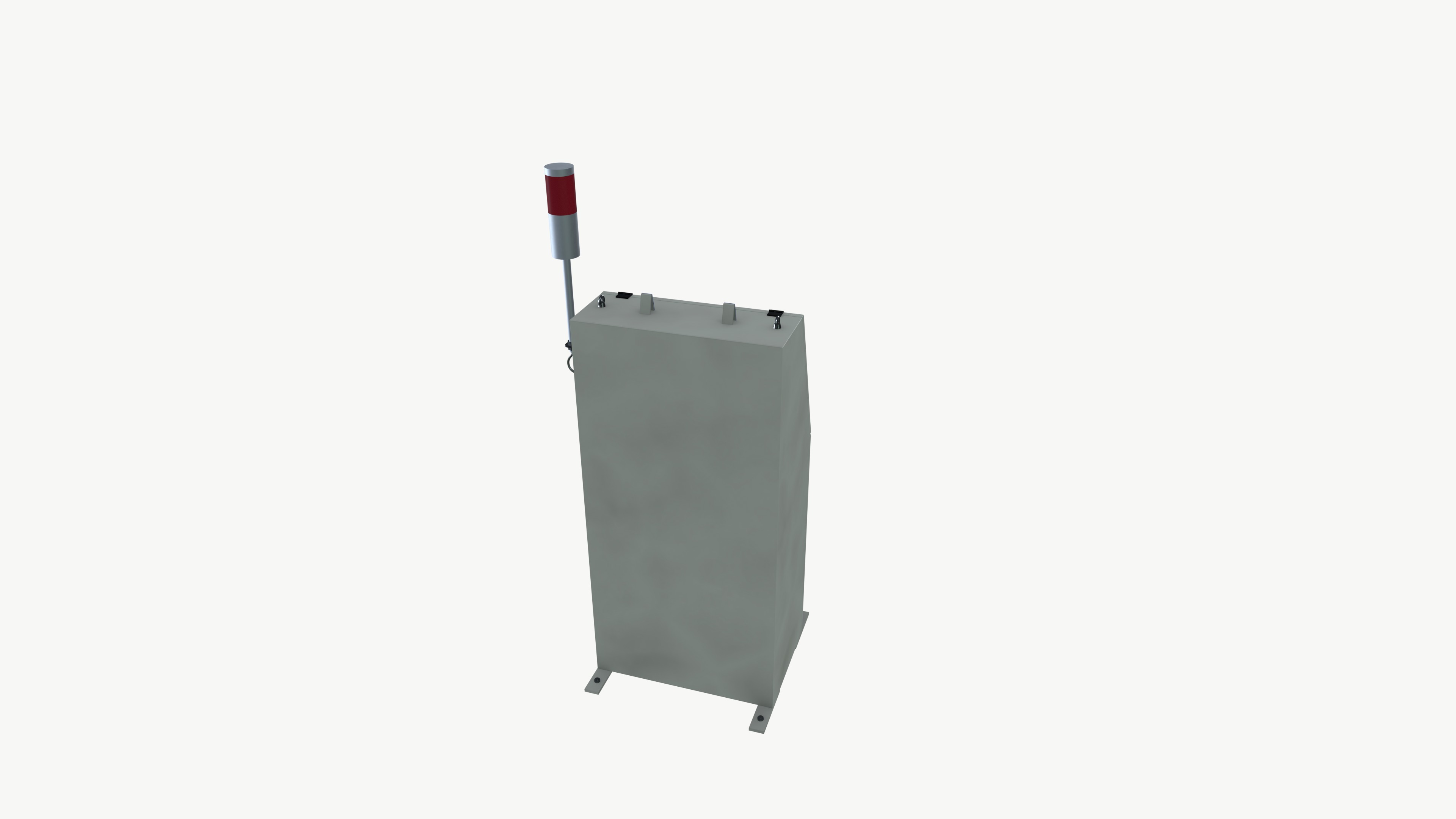 Scissor Lift Operator Panel  3D model_8