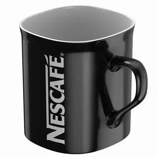 Nescafe Coffee Cup Black
